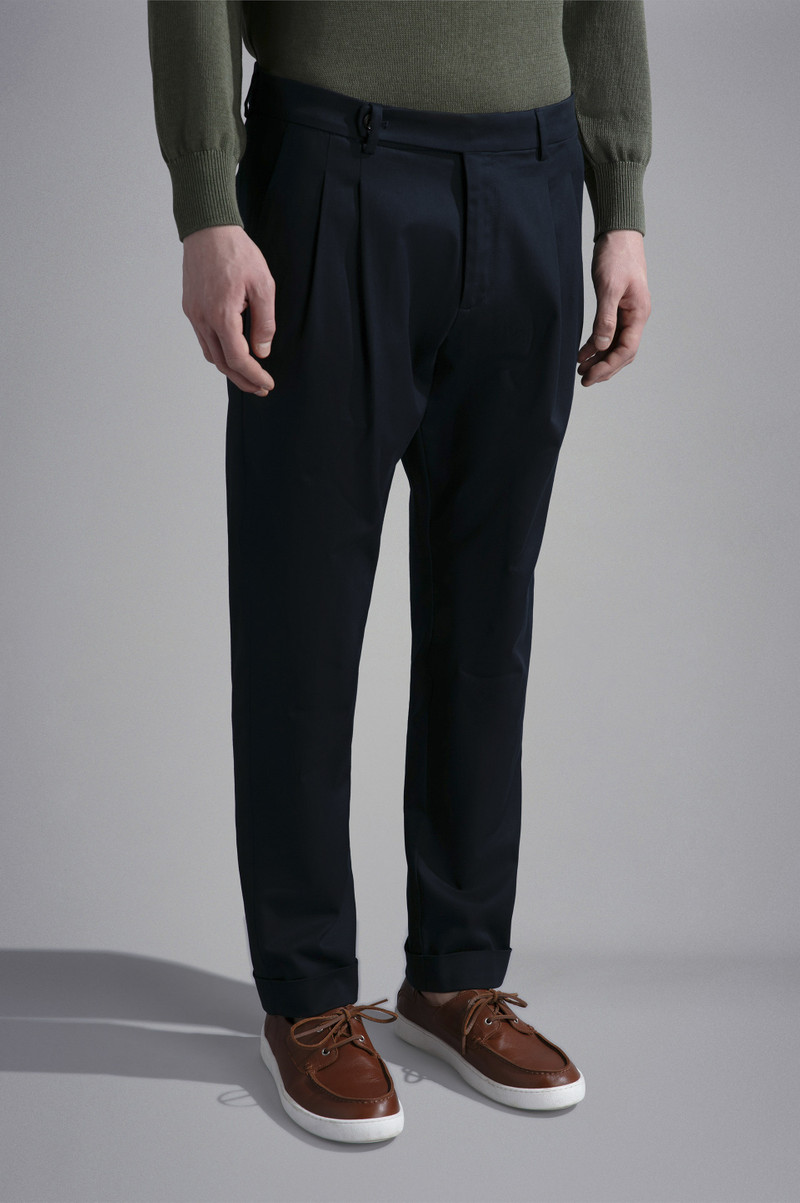 COTTON STRETCH CHINO TROUSERS 6