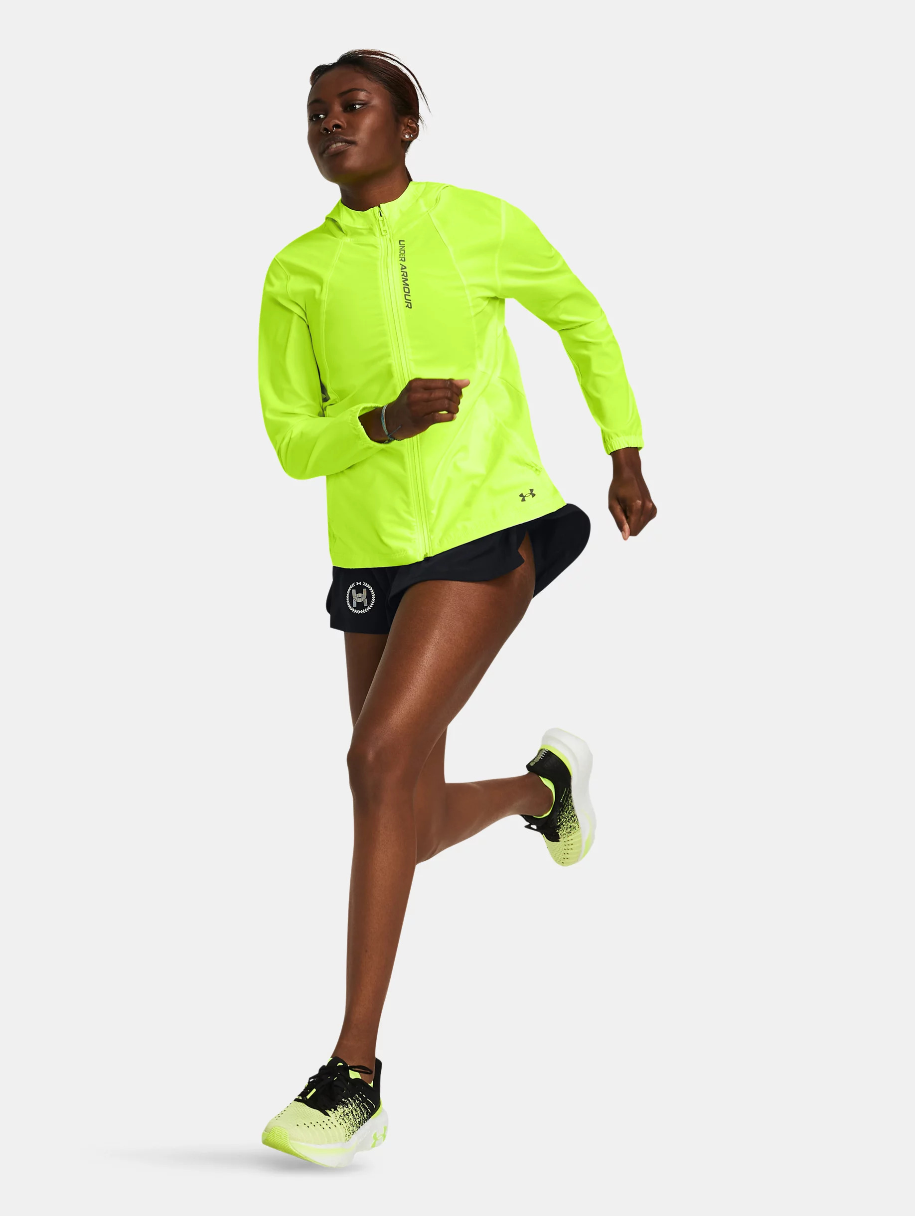 Women's UA OutRun The Storm Jacket - 5