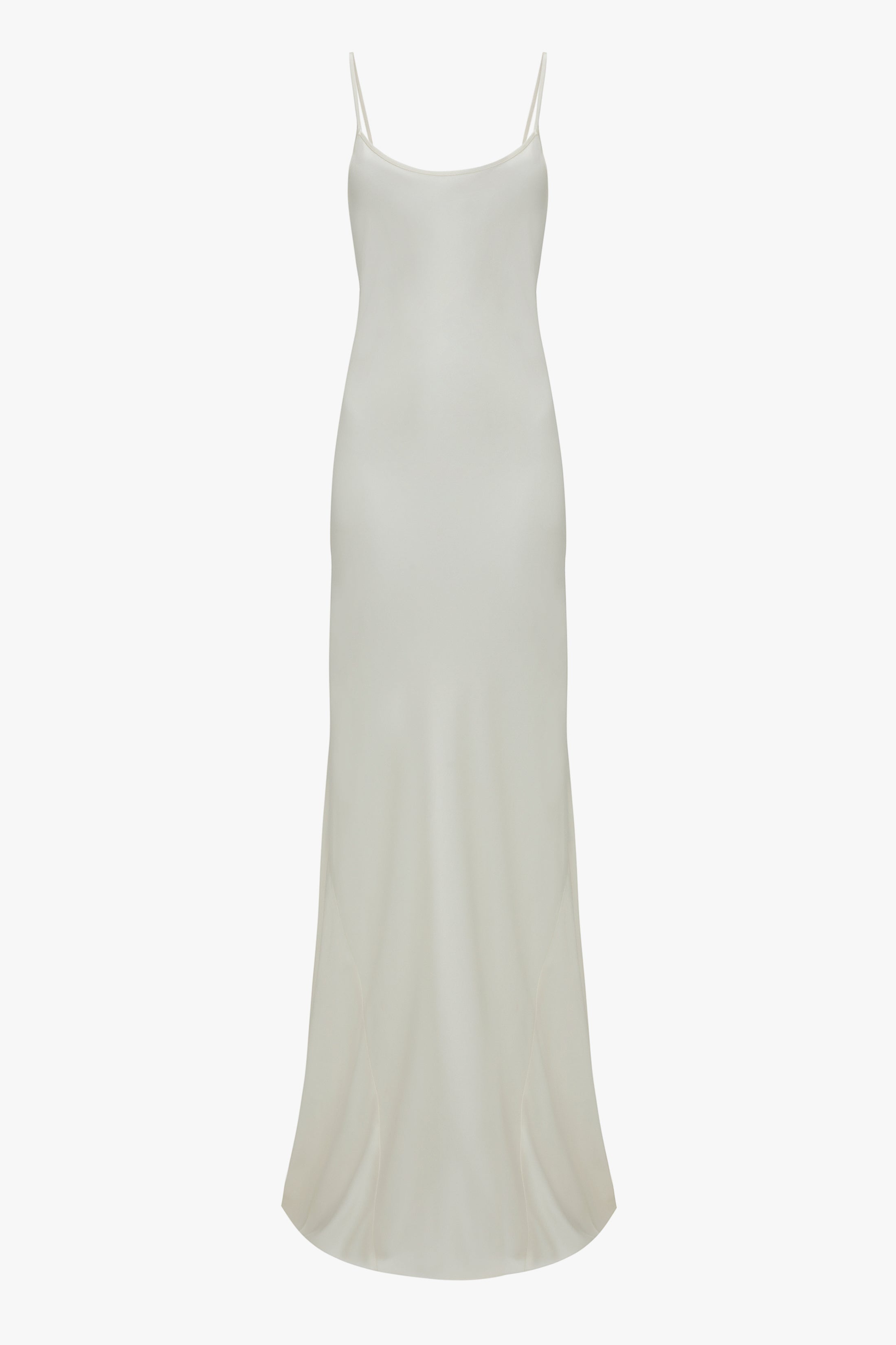 Floor-Length Cami Dress In Ivory - 1