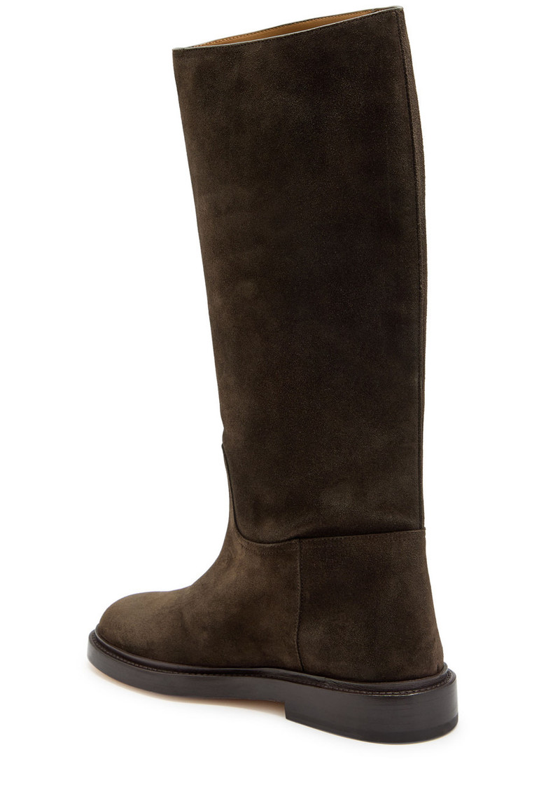 LEGRES Legres Suede Knee-high Boots outlook