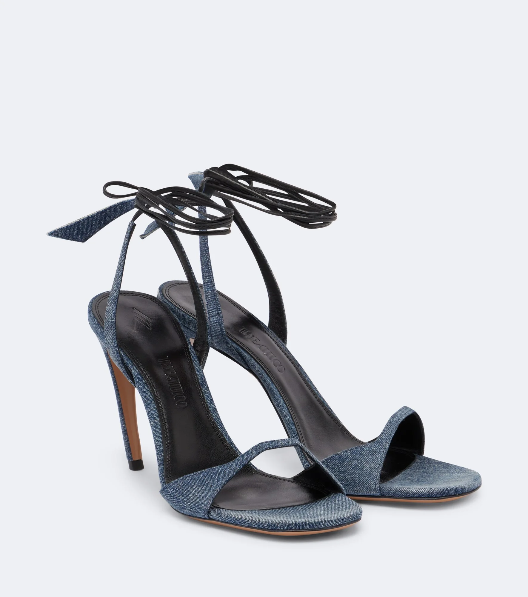 Ora denim slingback sandals - 1