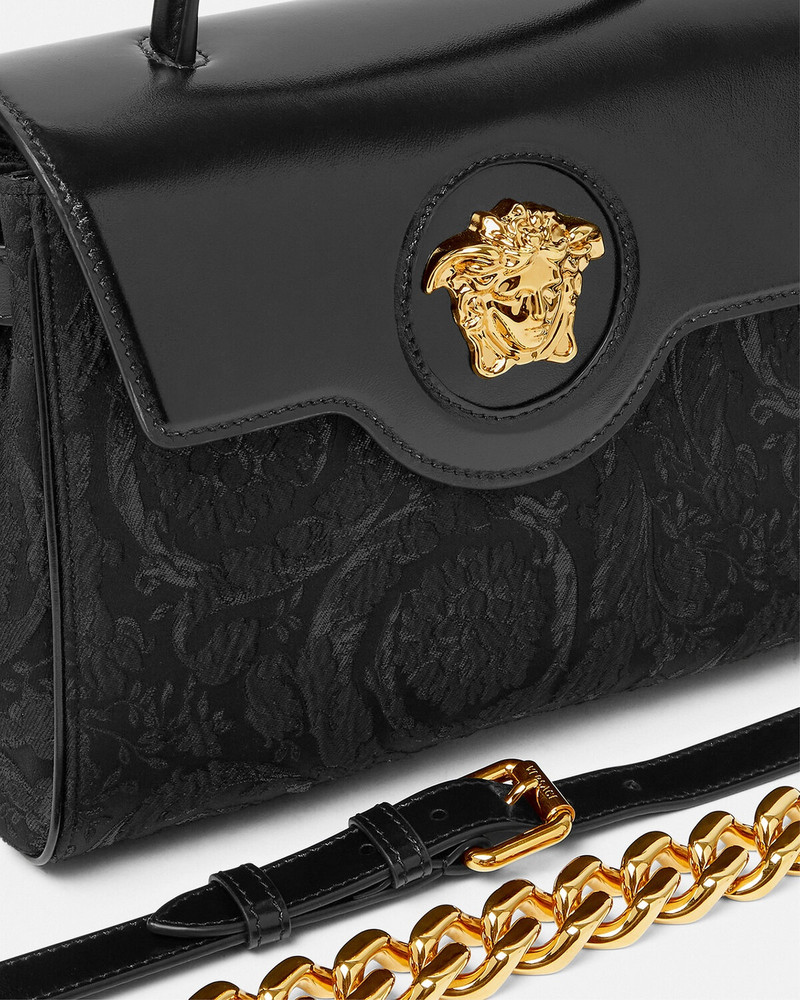 La Medusa Lurex Cloquet Handbag 5