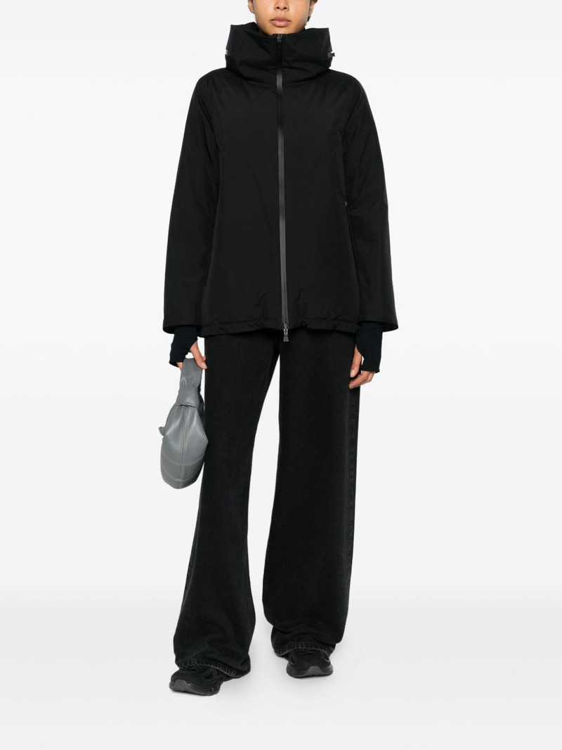 Herno zip hooded jacket outlook