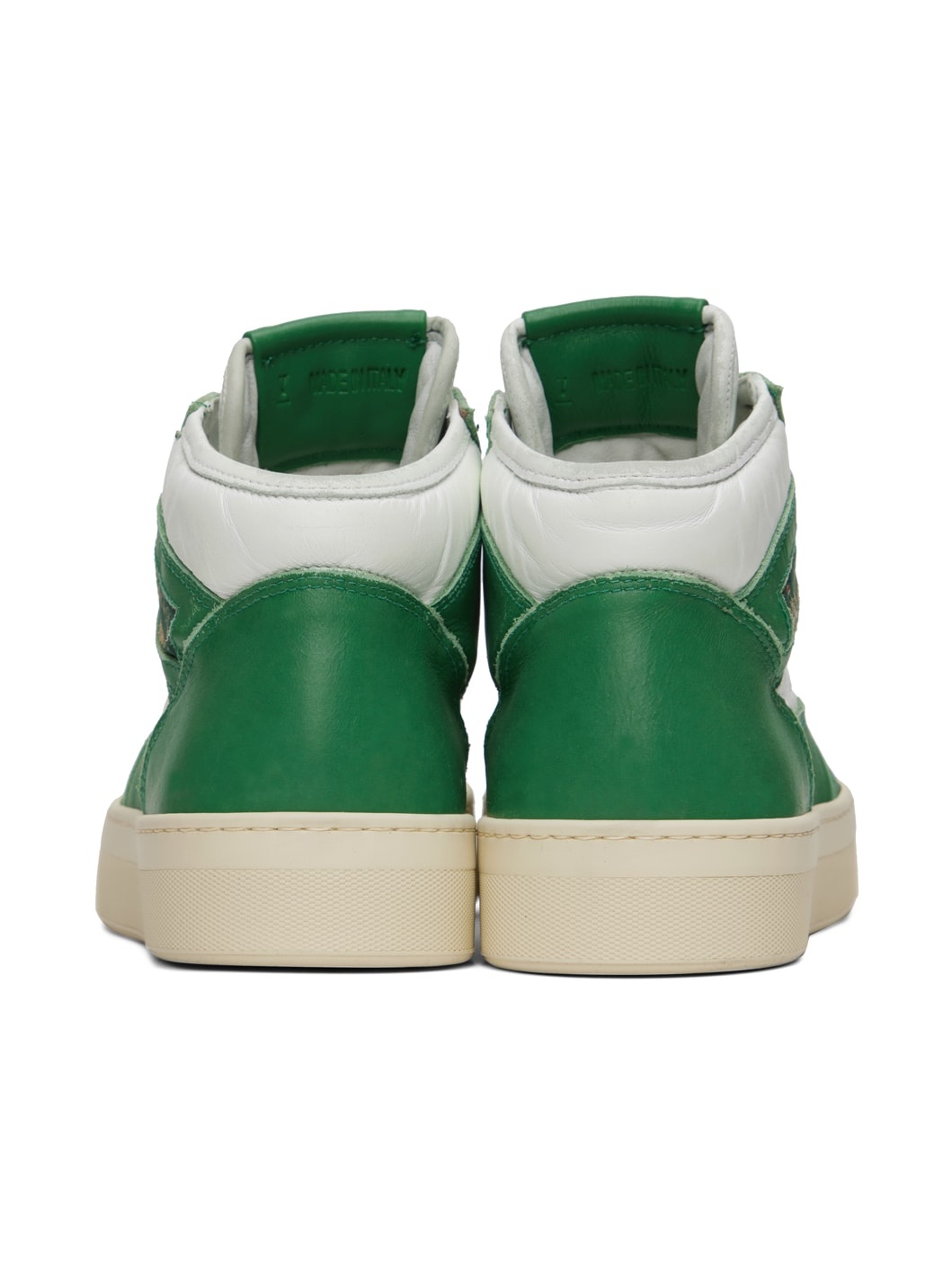 Green & White Cabriolets Sneakers - 2