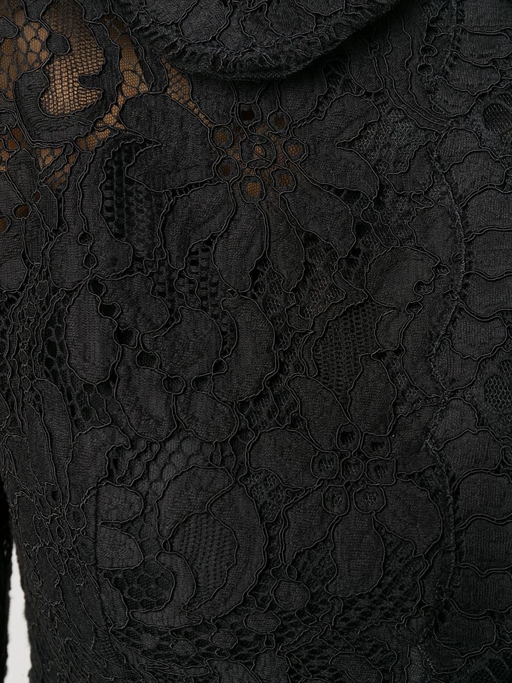 fitted lace shirt - 5