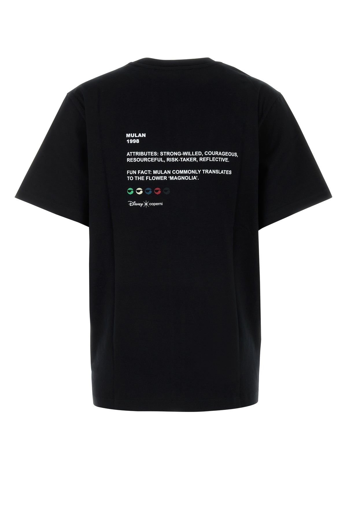 Black cotton Coperni X Disney Mulan t-shirt - 2