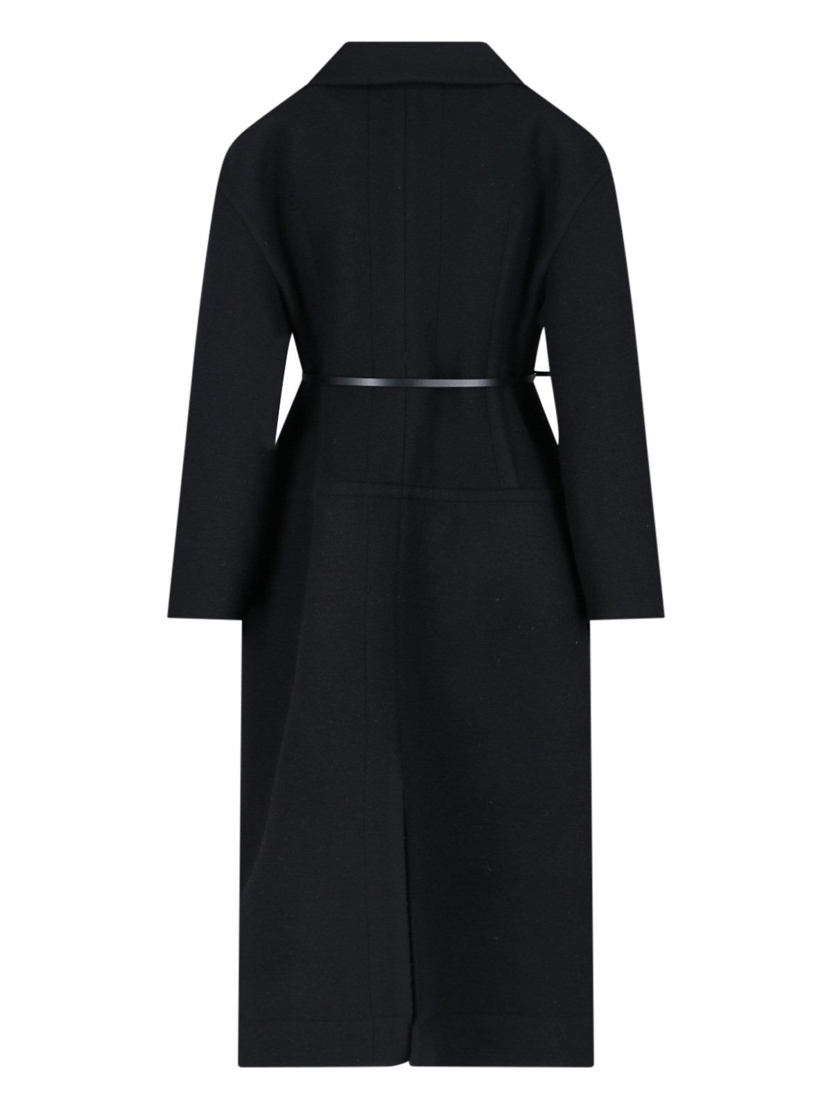 VIRGIN WOOL MIDI COAT - 2