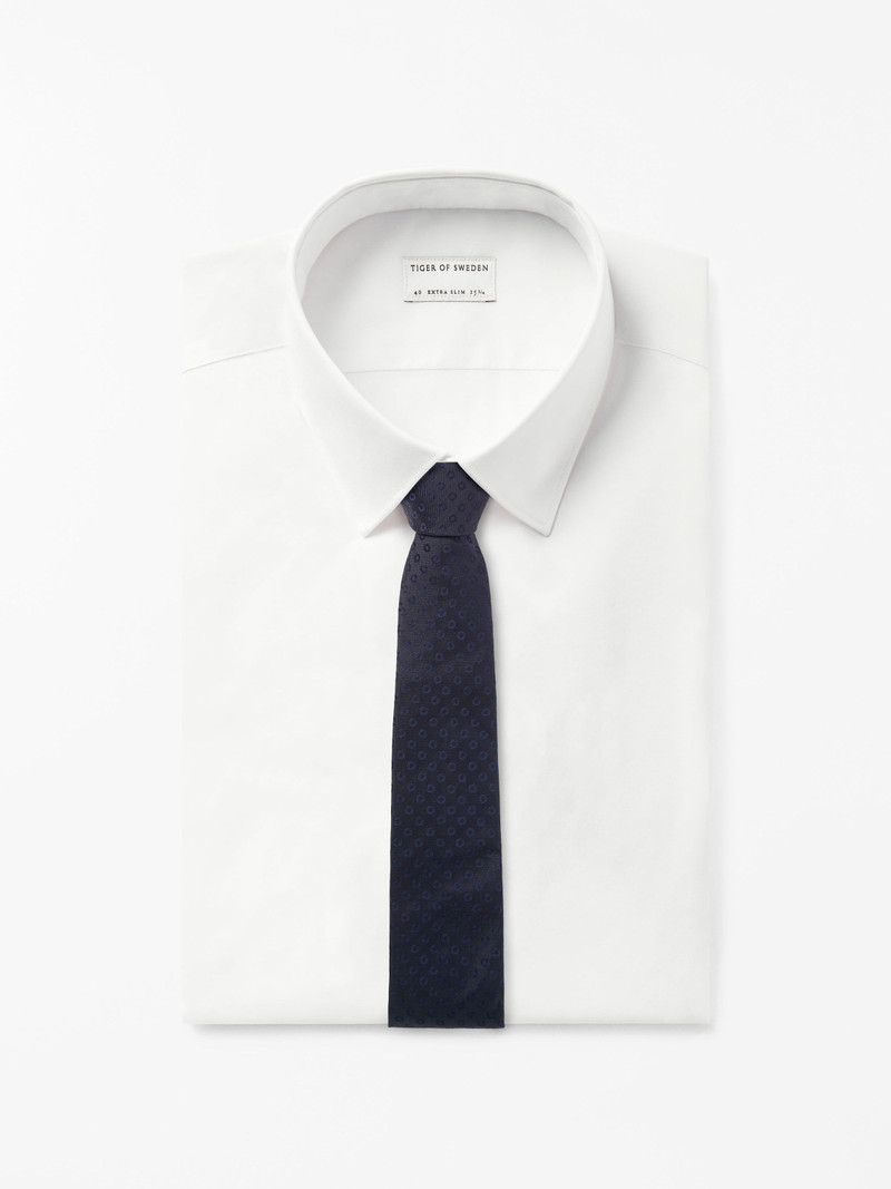 TIGER OF SWEDEN Septa Silk Jacquard Tie outlook