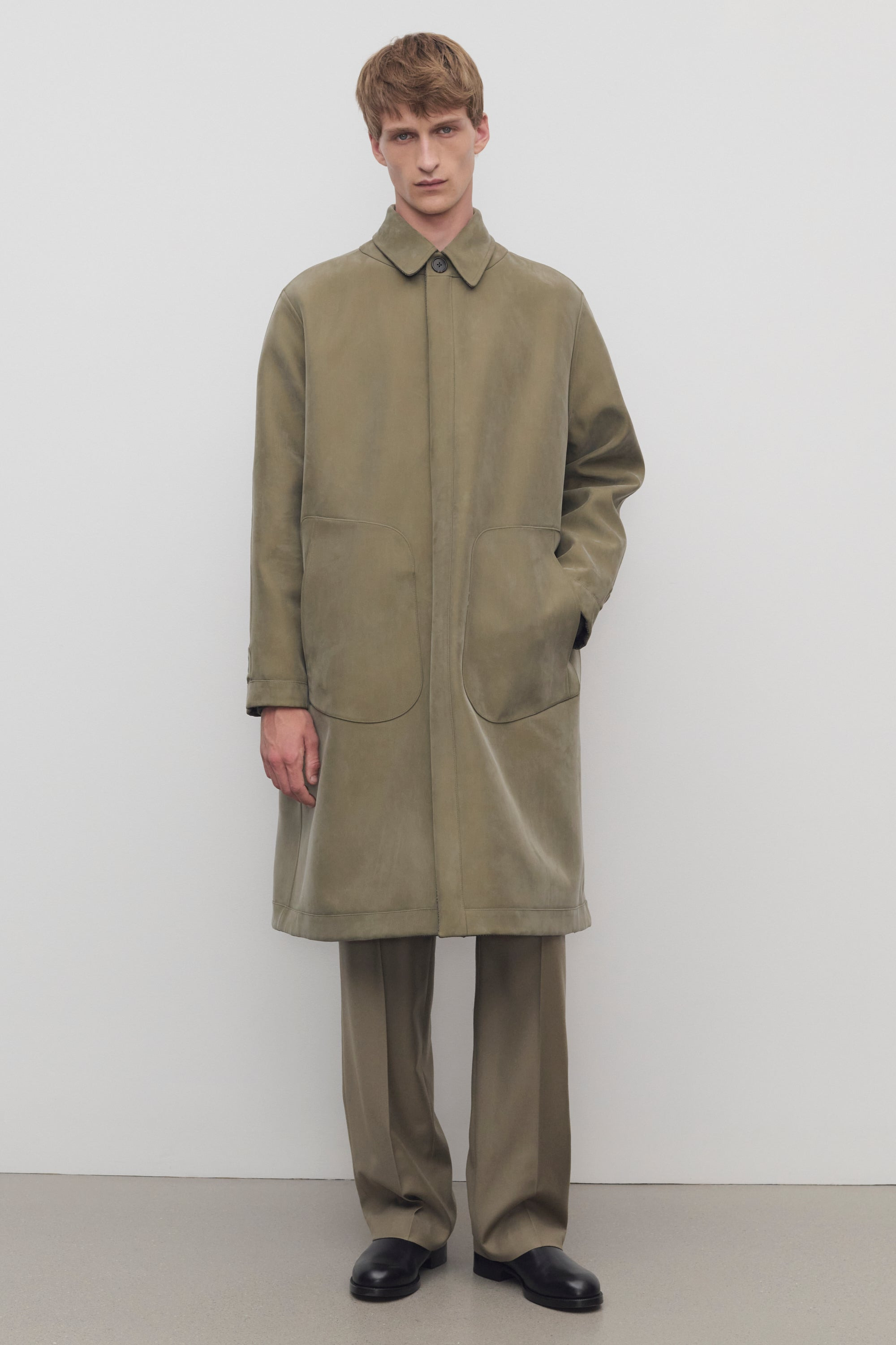 Palo Coat in Virgin Wool and Silk - 7