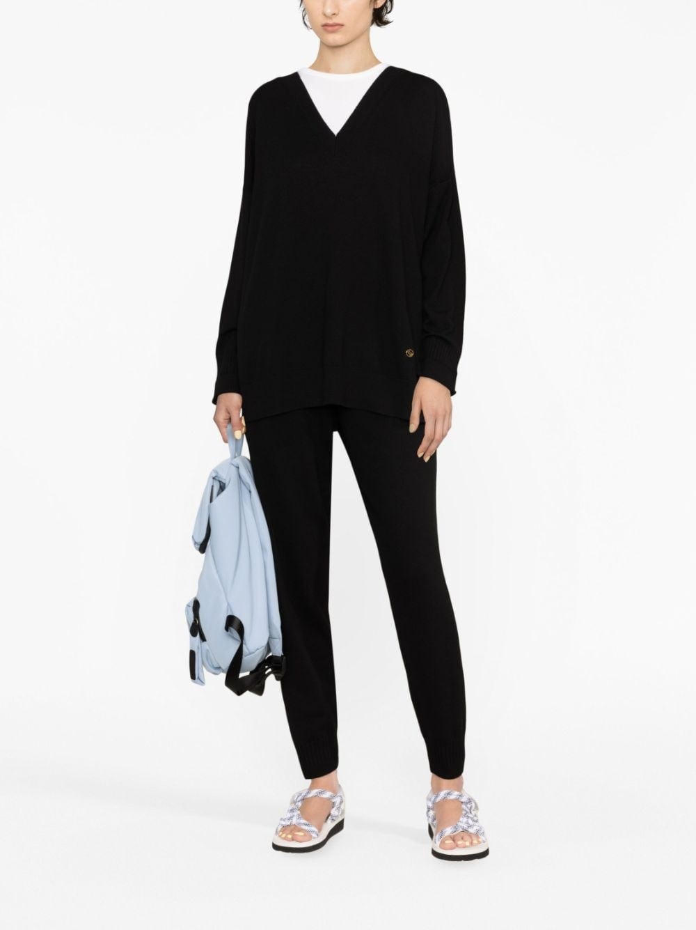 Stella Iconics fine-knit trousers - 2