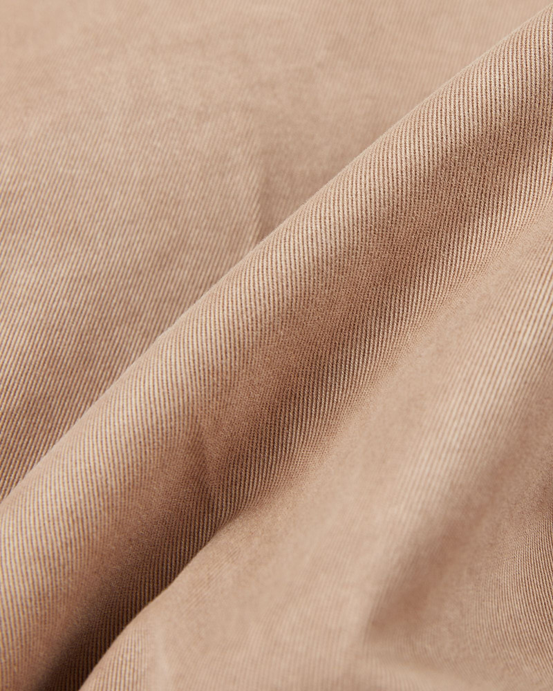 Tapered fit cotton trousers 9