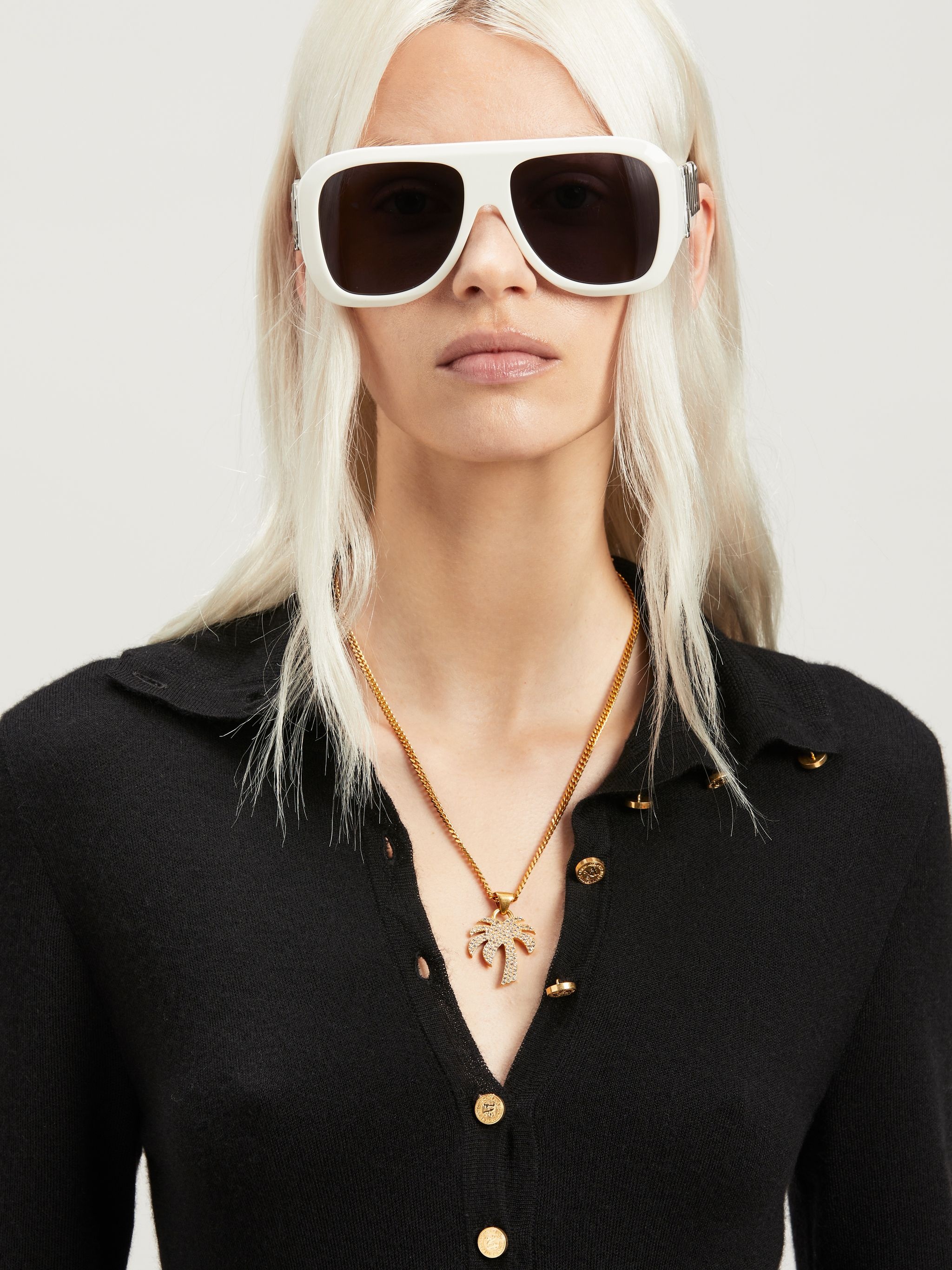 Palm Strass Necklace - 2