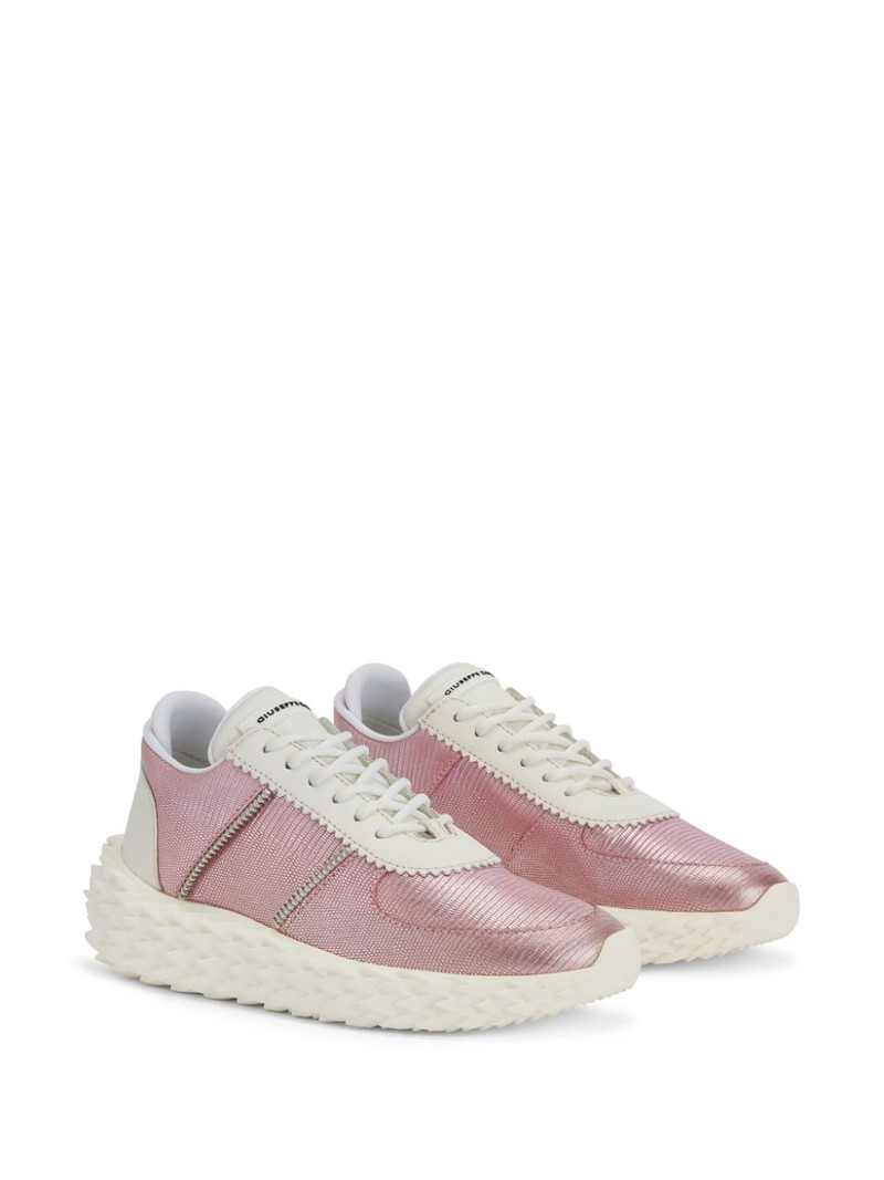 Giuseppe Zanotti Urchin lizard-effect sneakers outlook