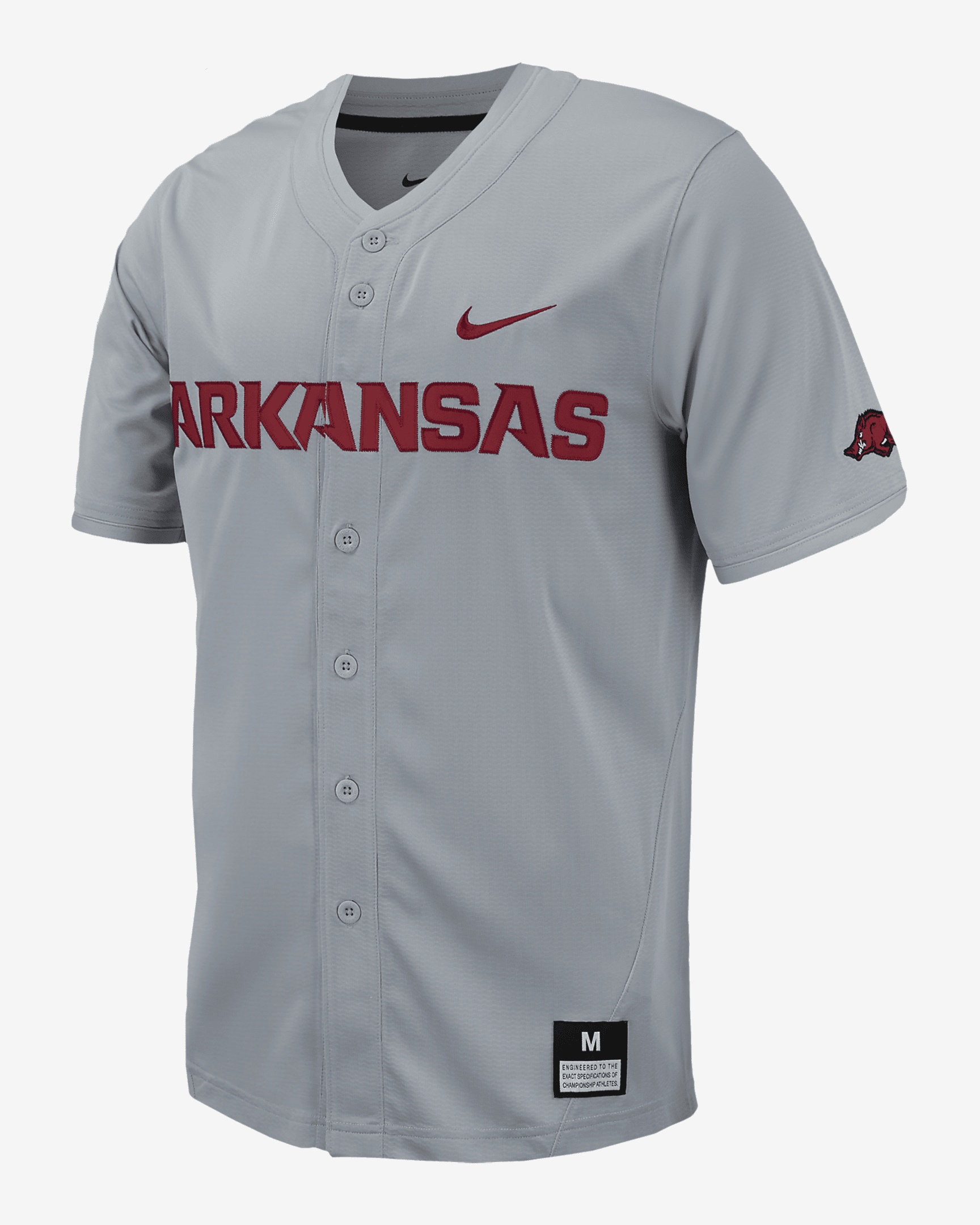 Arkansas Nike Men's College Replica Baseball Jersey - 1