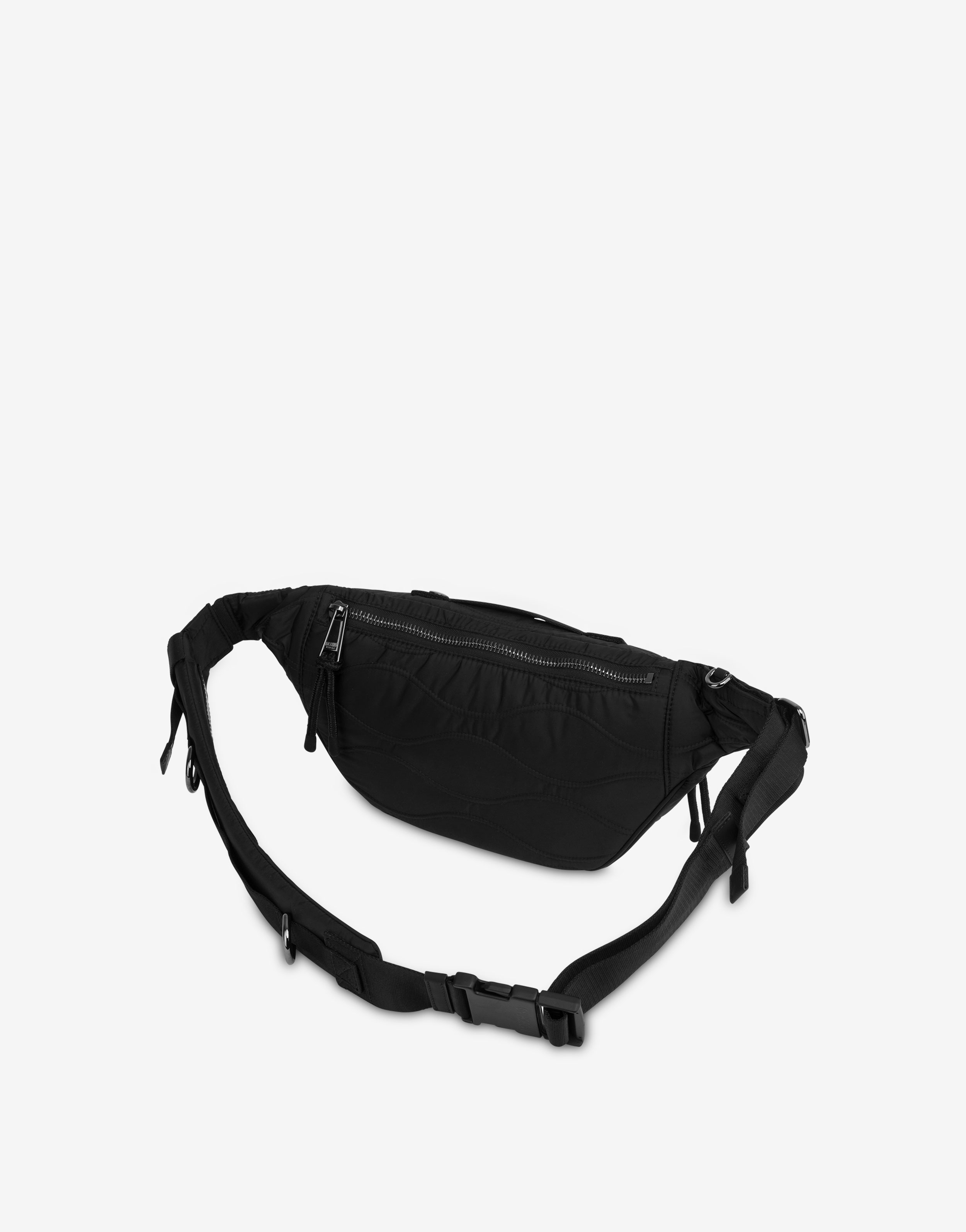 ITALIC LOGO NYLON BELT BAG - 2