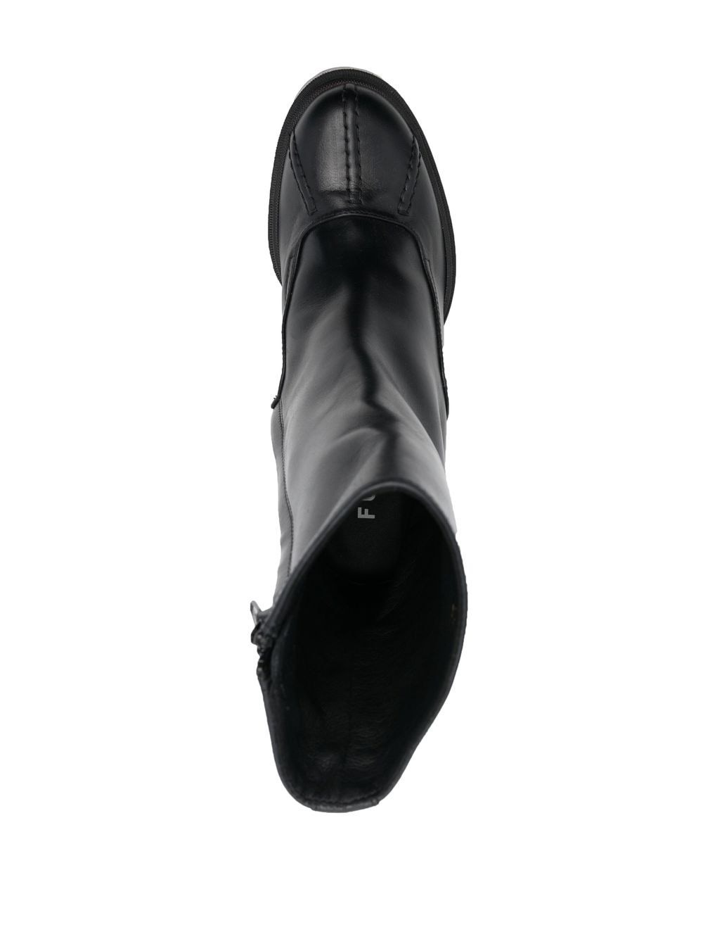 ankle 90mm block heeled boots - 4