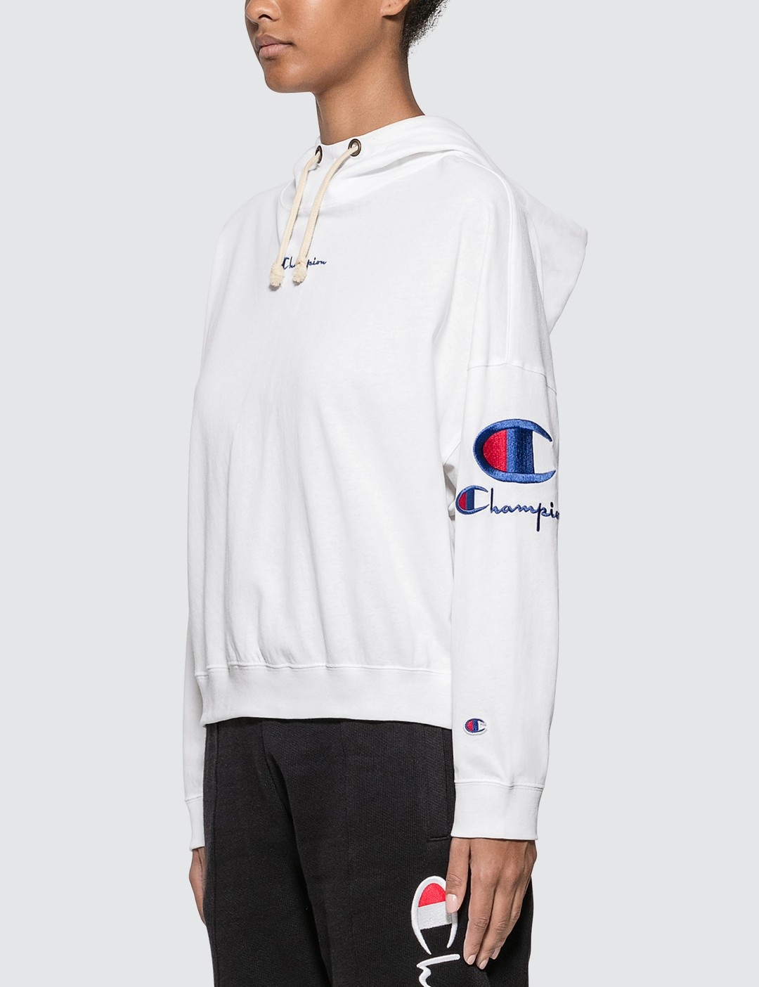 SLEEVES LOGO HOODIE - 2