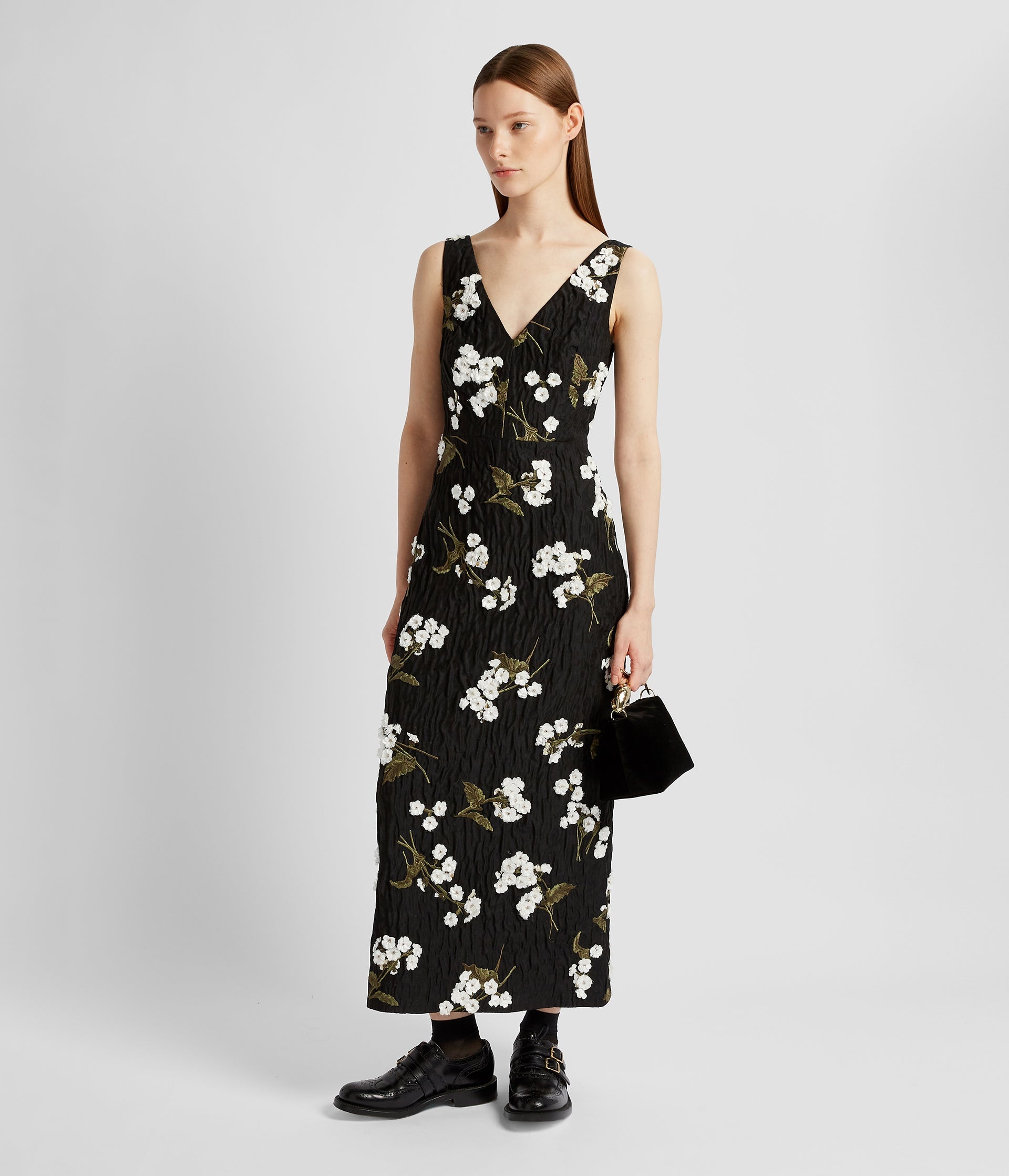 SLEEVELESS MIDI COCKTAIL DRESS - 7