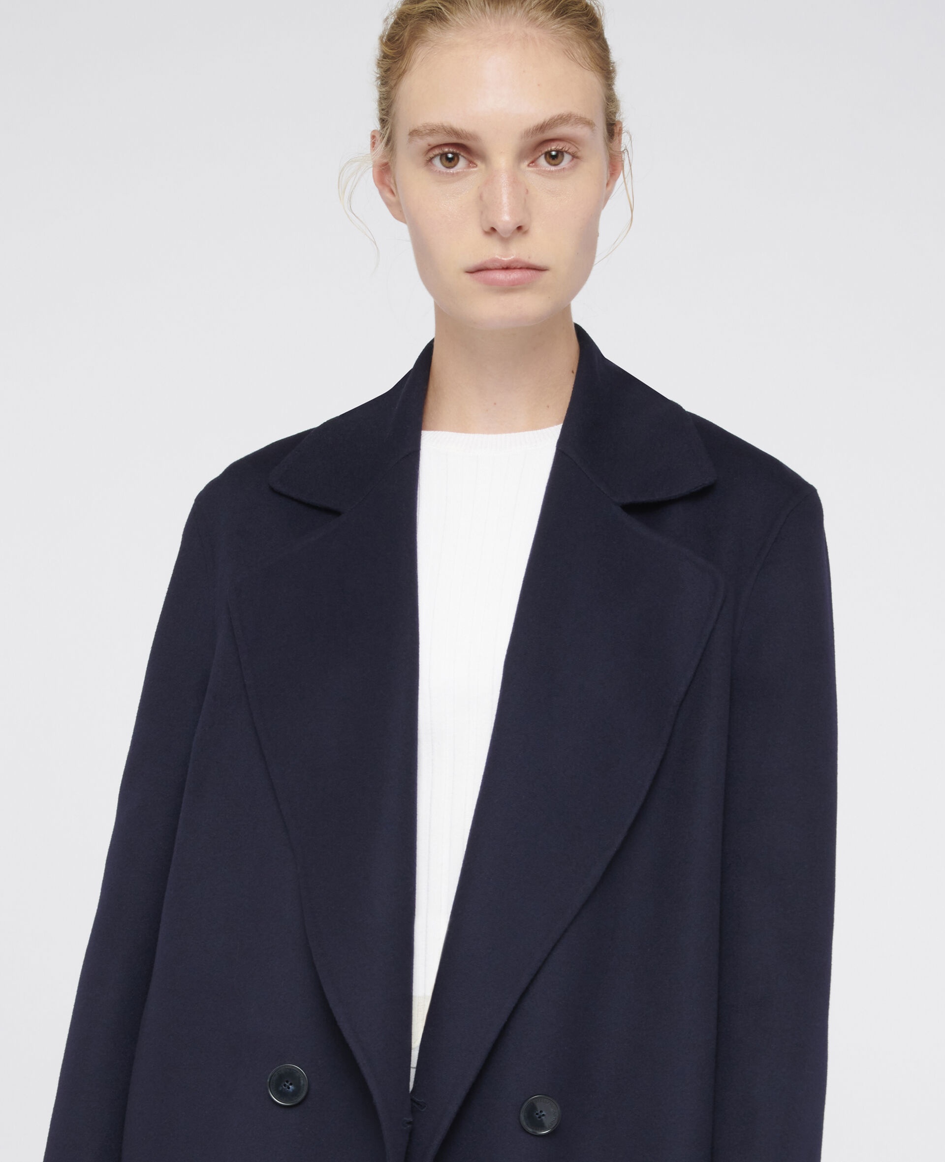 Double Breasted Coat - 4