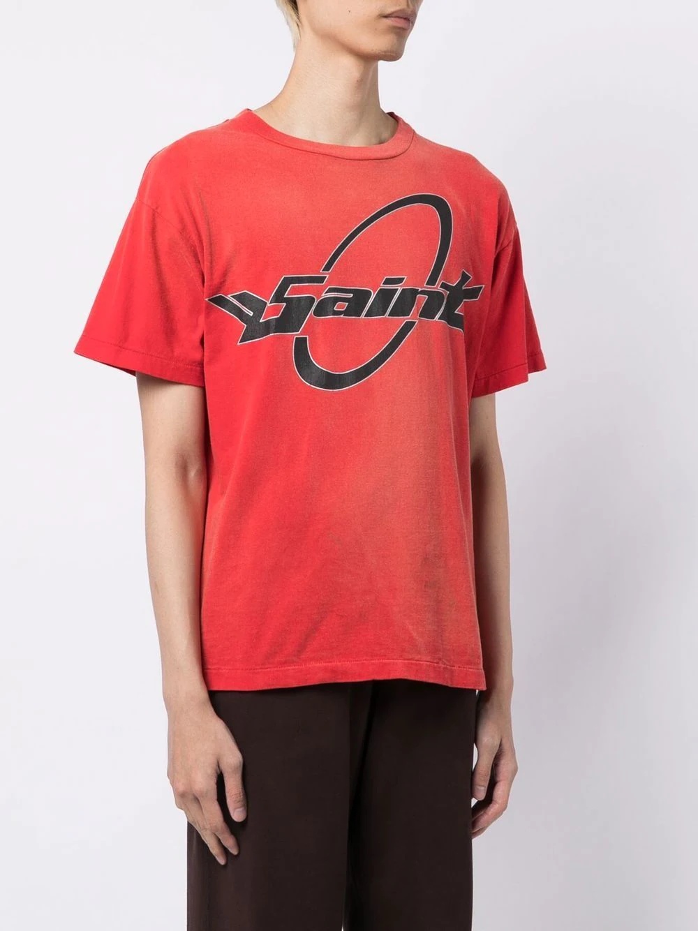 logo-print T-shirt - 3