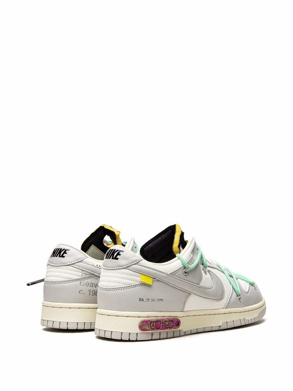 x Off-White Dunk Low sneakers - 3