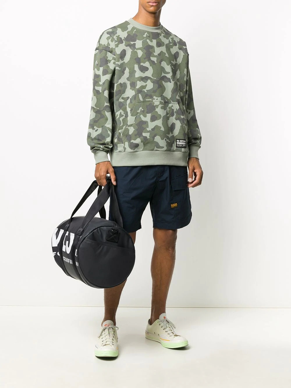 logo print holdall - 2