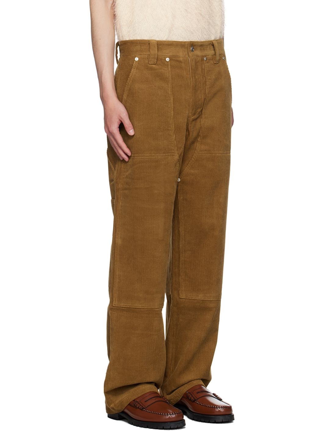 Brown Patch Trousers - 2