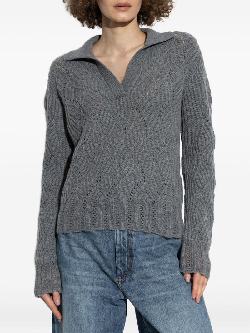 Etro cable-knit cashmere sweater outlook