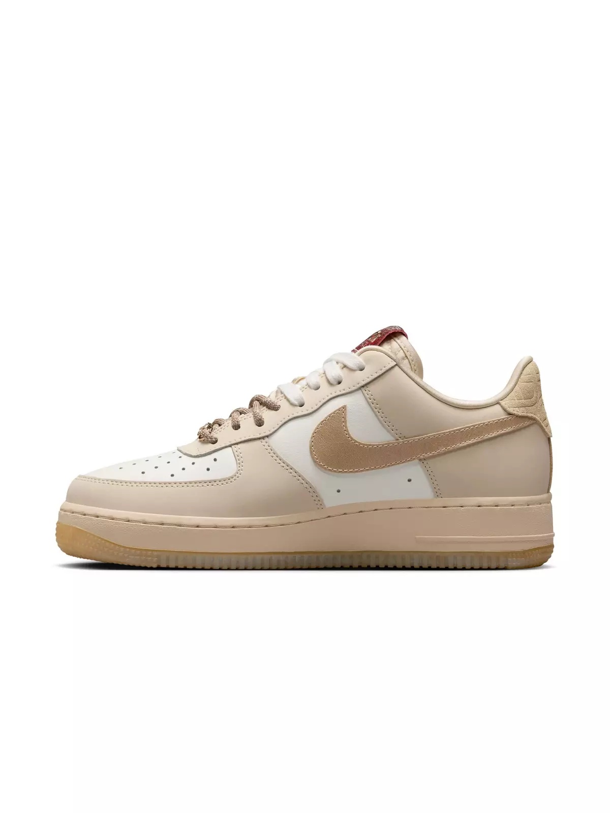 Air Force 1 '07 LX "Sail/Team Gold/Lt Khaki/Parachute Beige" Women's Shoe - 4