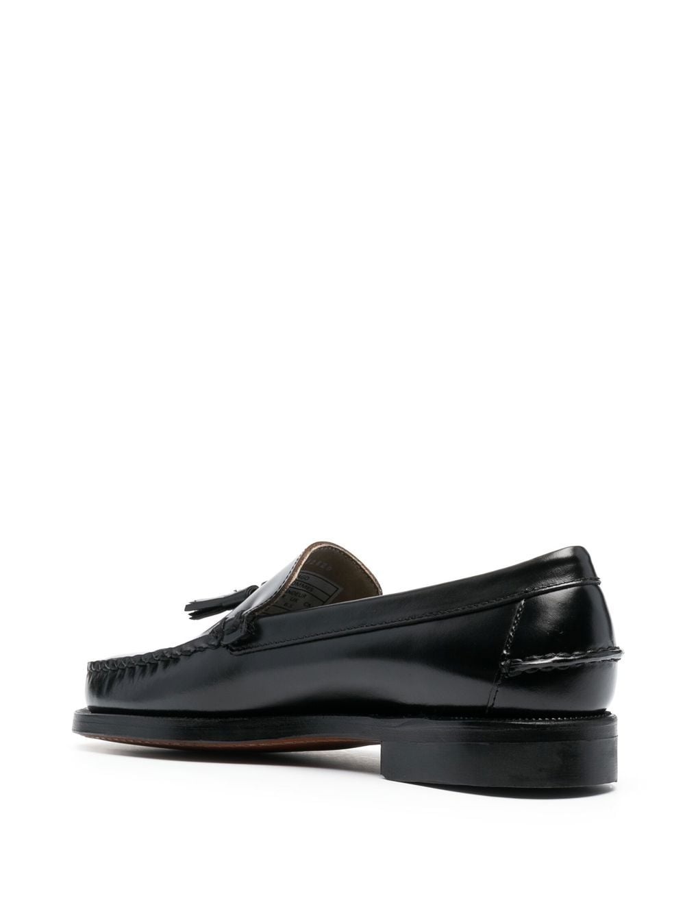 tassel-detail leather loafers - 3