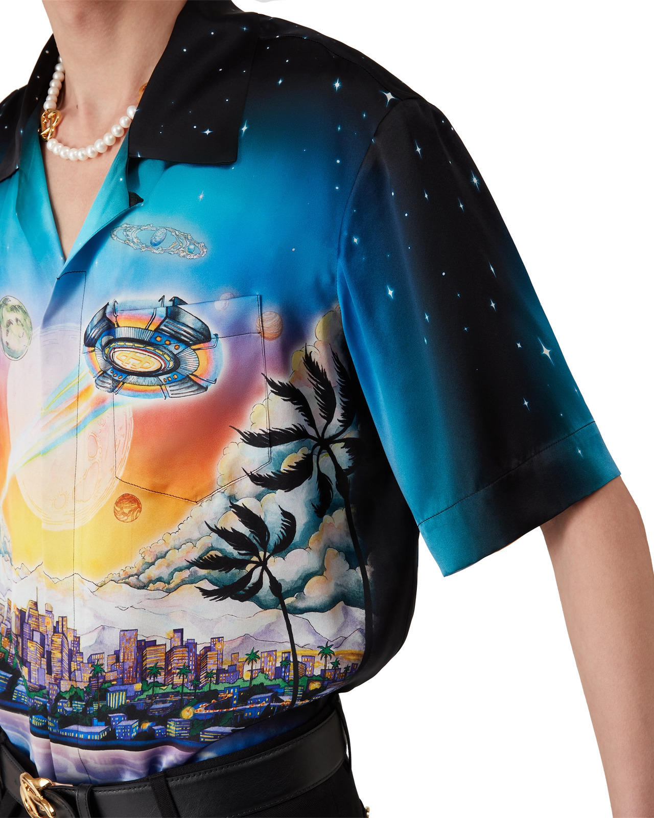 La Prémonition Silk Shirt | Casablanca Paris - 9