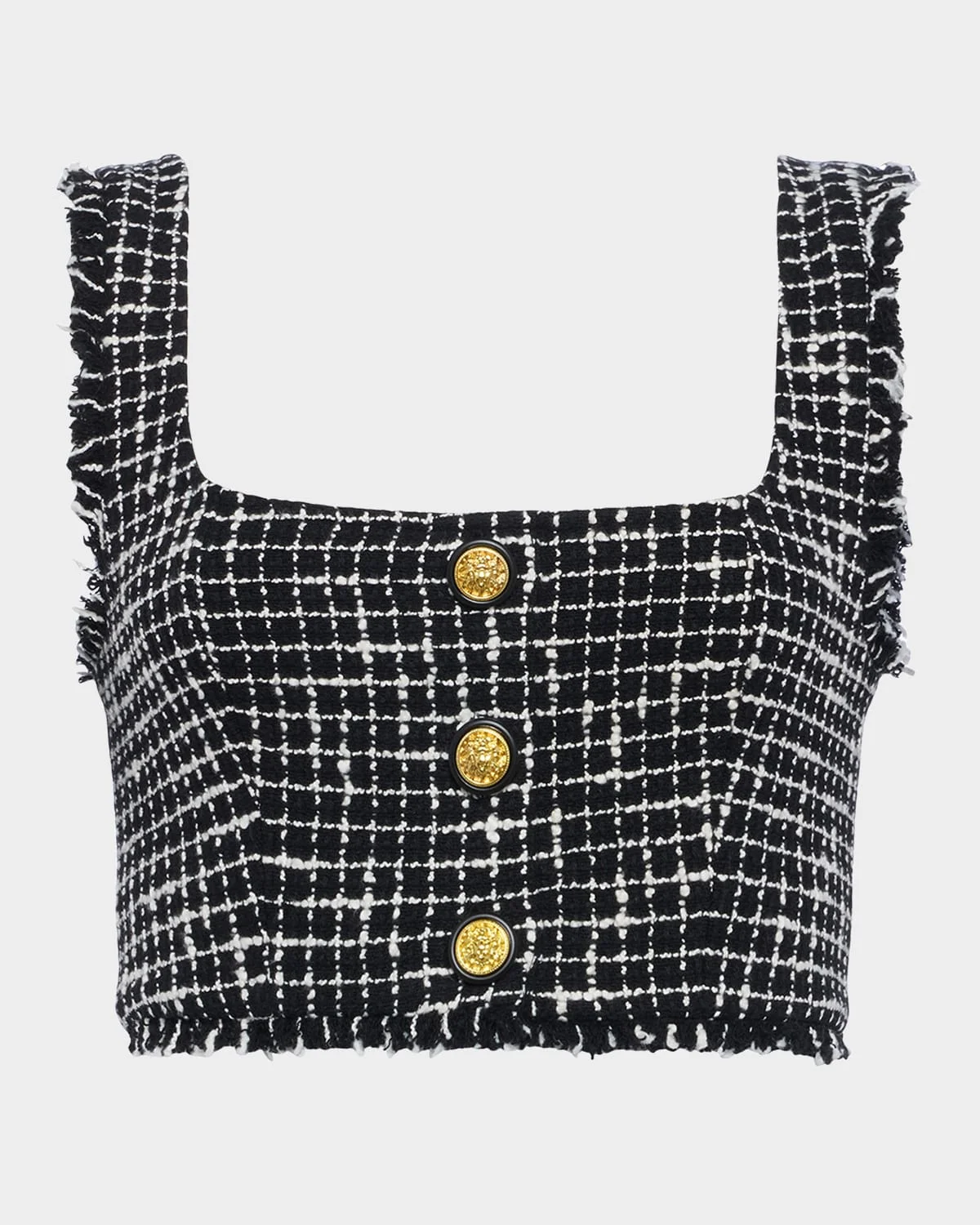 Mayline Tweed Bralette Top - 1