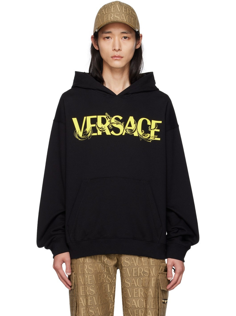 Versace Logo Popover Hoody 1