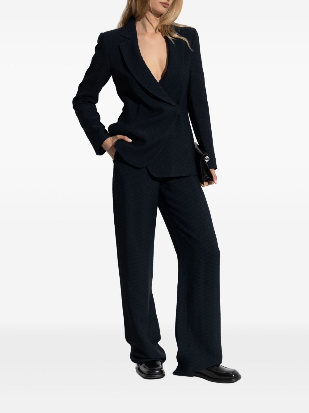 textured trousers - 2