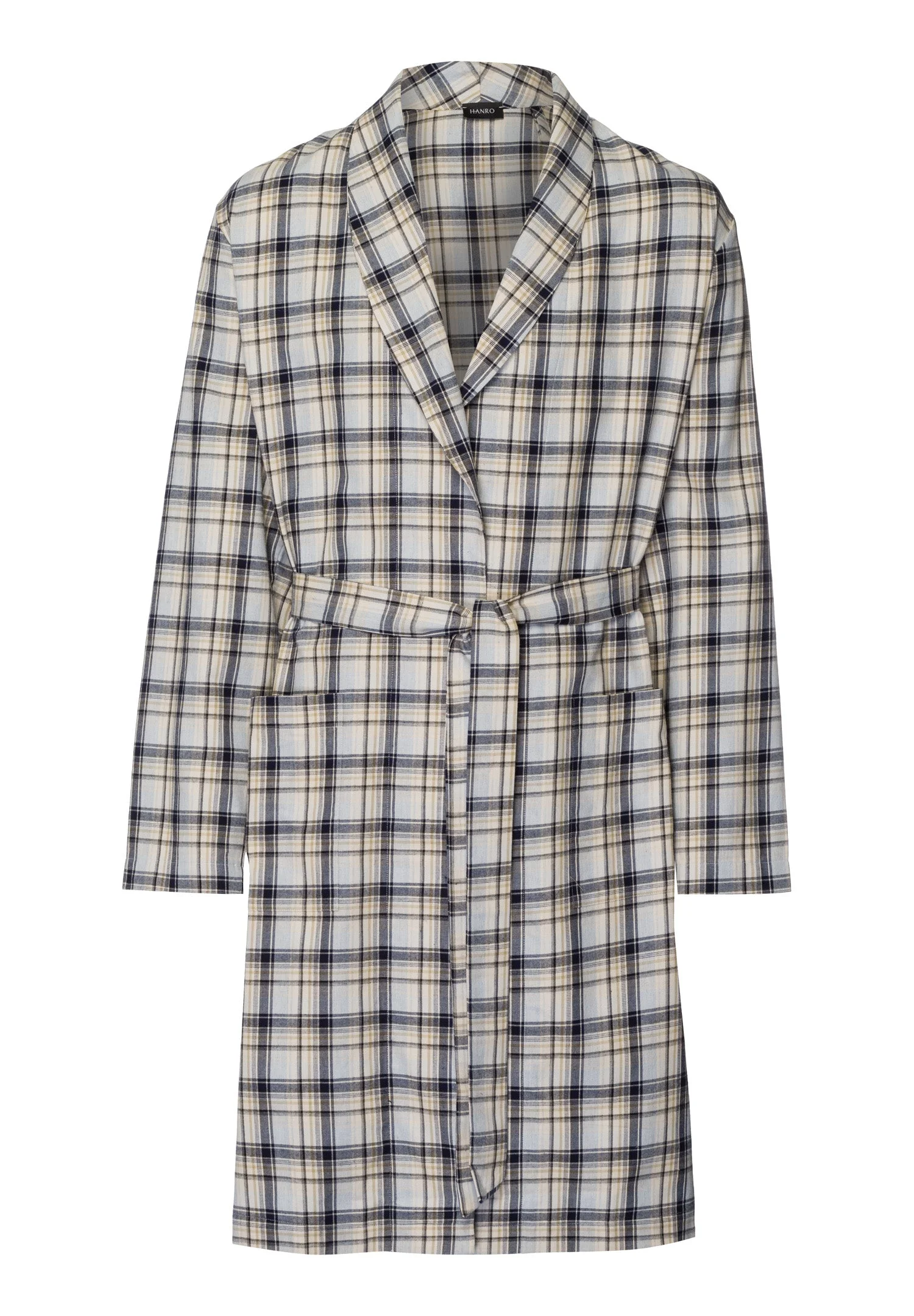 Cozy Comfort Cotton Flannel Robe - 1