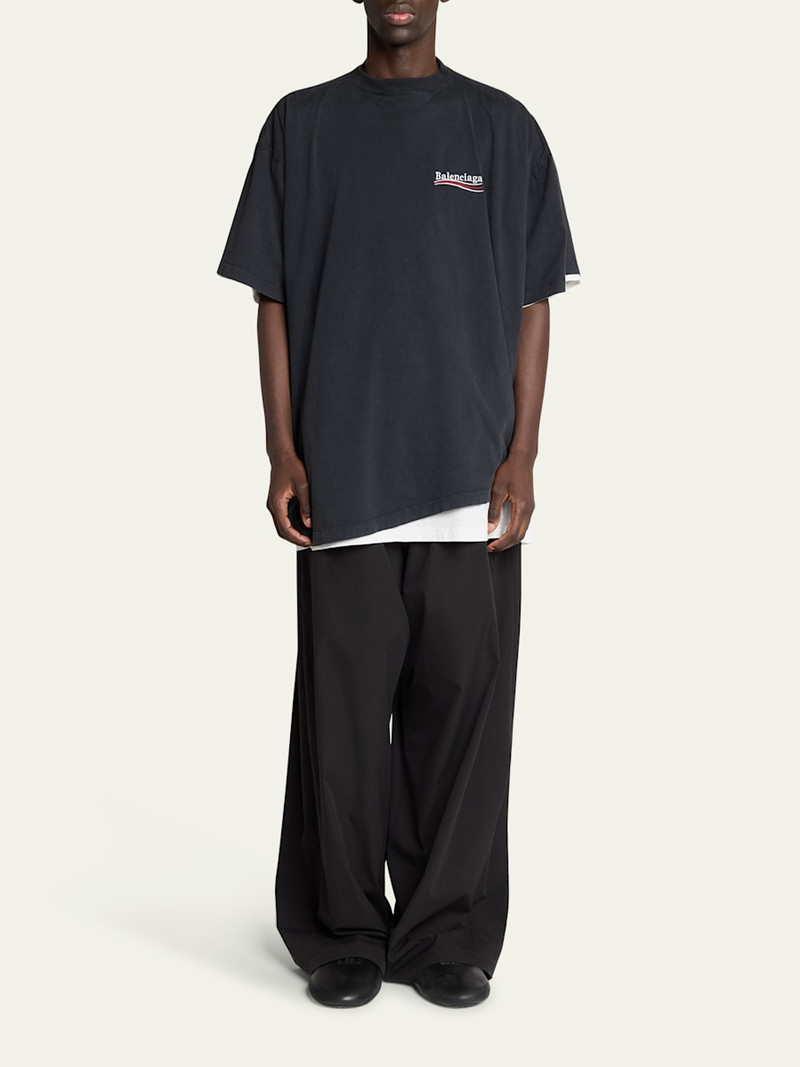 BALENCIAGA Men's Double-Layer T-Shirt outlook