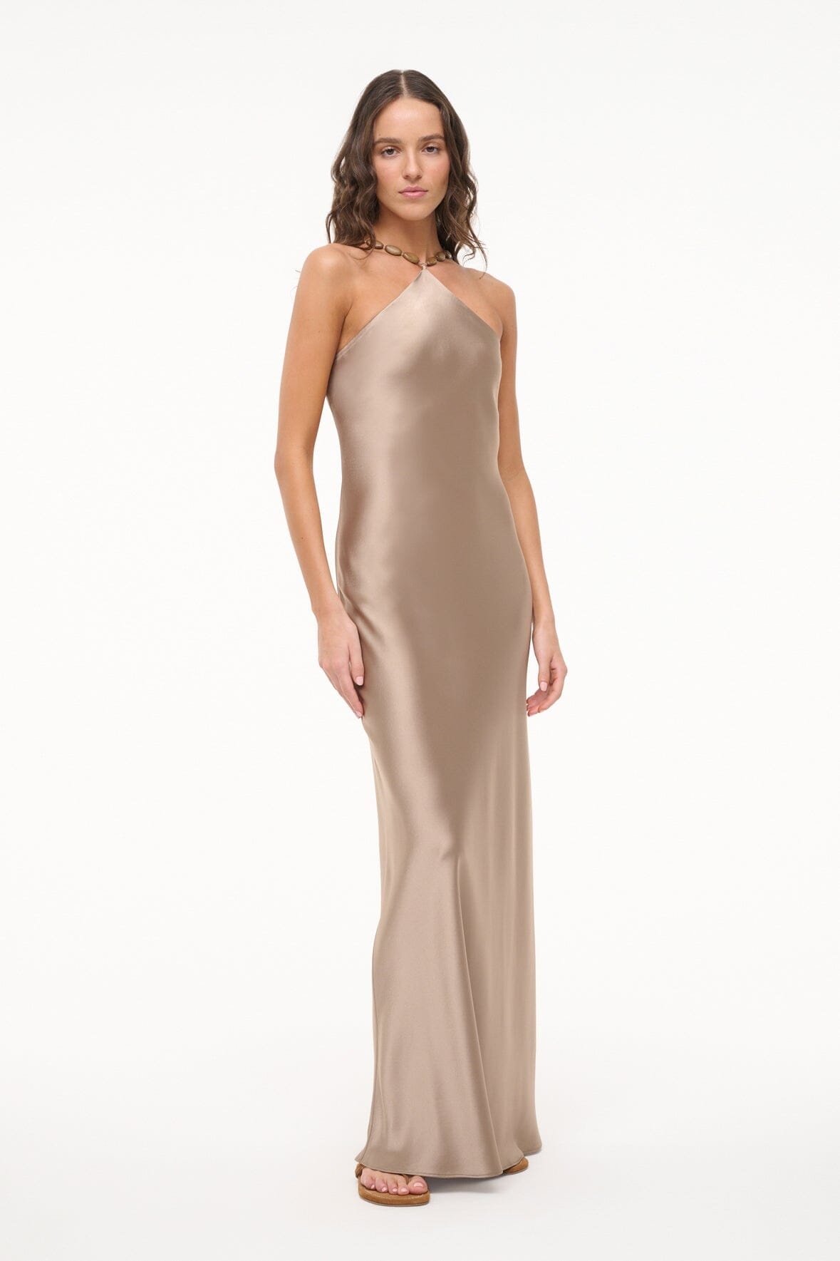 STAUD CADENCE DRESS DUNE - 3
