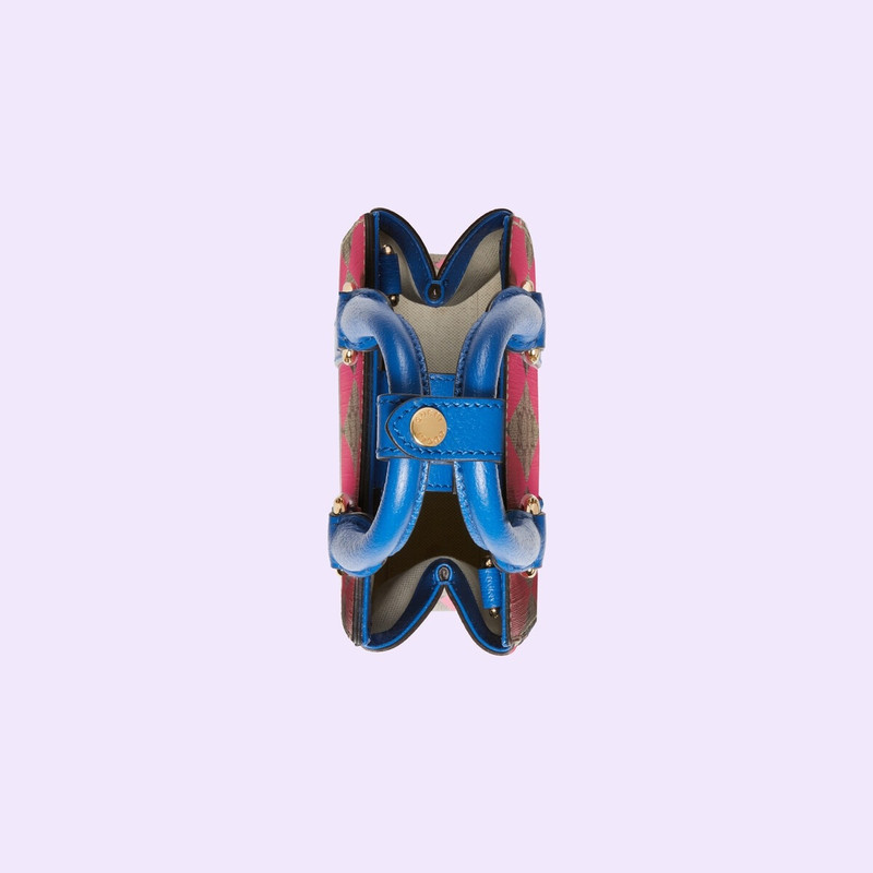 GG rhombus print mini tote bag 7