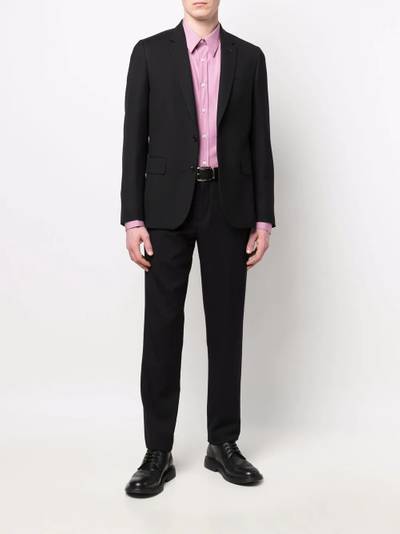 Salvatore Ferragamo classic collared shirt outlook