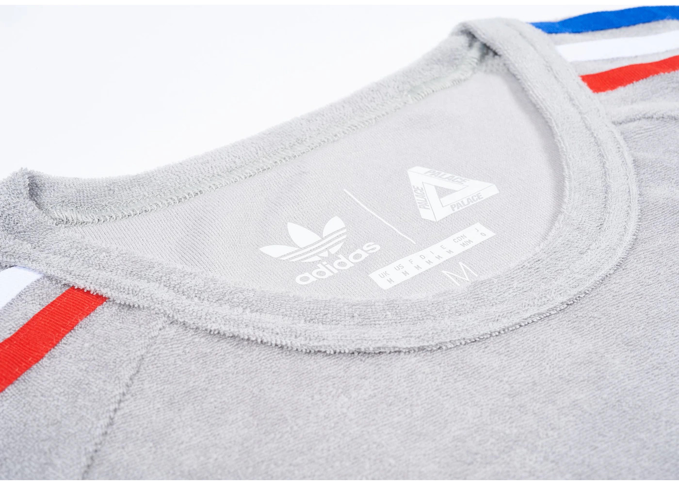 Palace adidas Terry T-Shirt Grey - 3