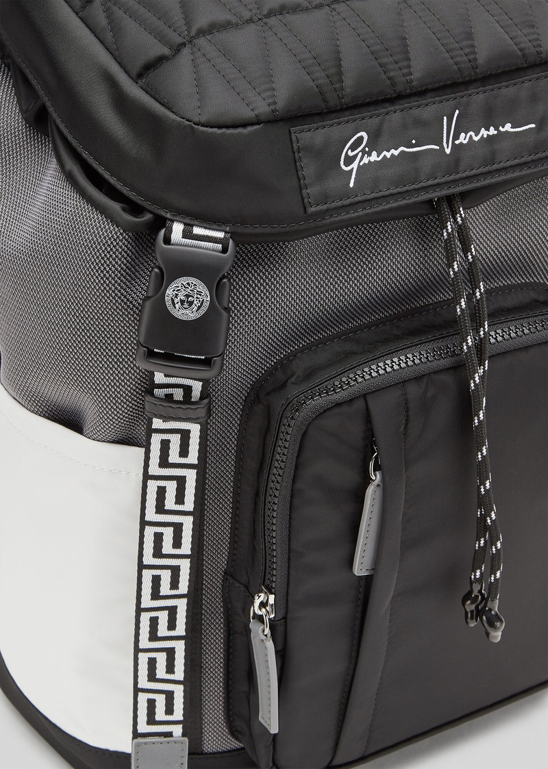 VERSACE V-Code Backpack outlook