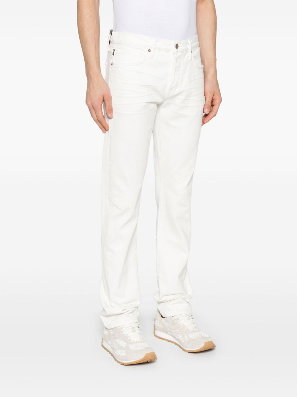ripped-detail jeans - 3