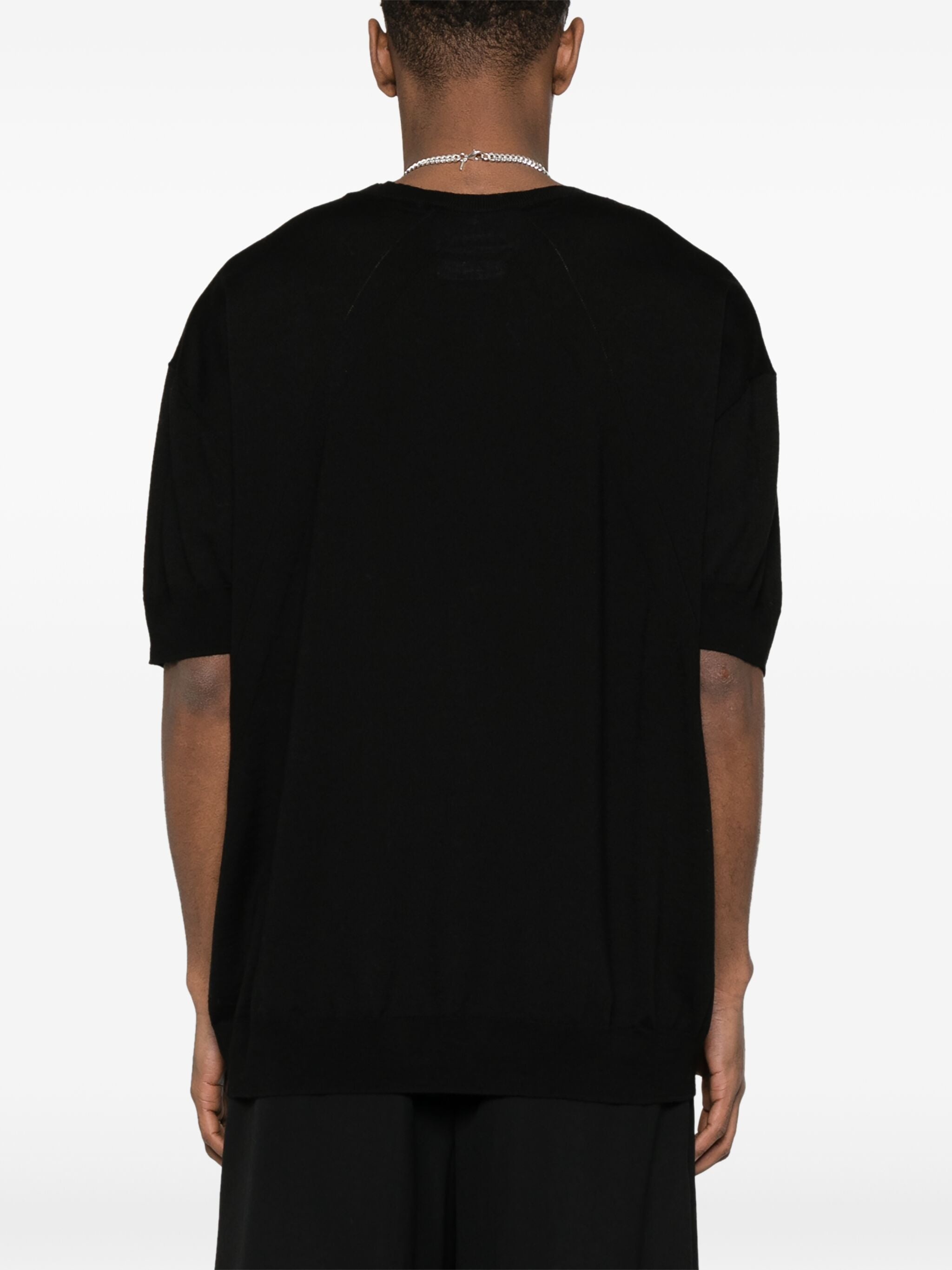 Short-sleeve Wool Jumper - 3
