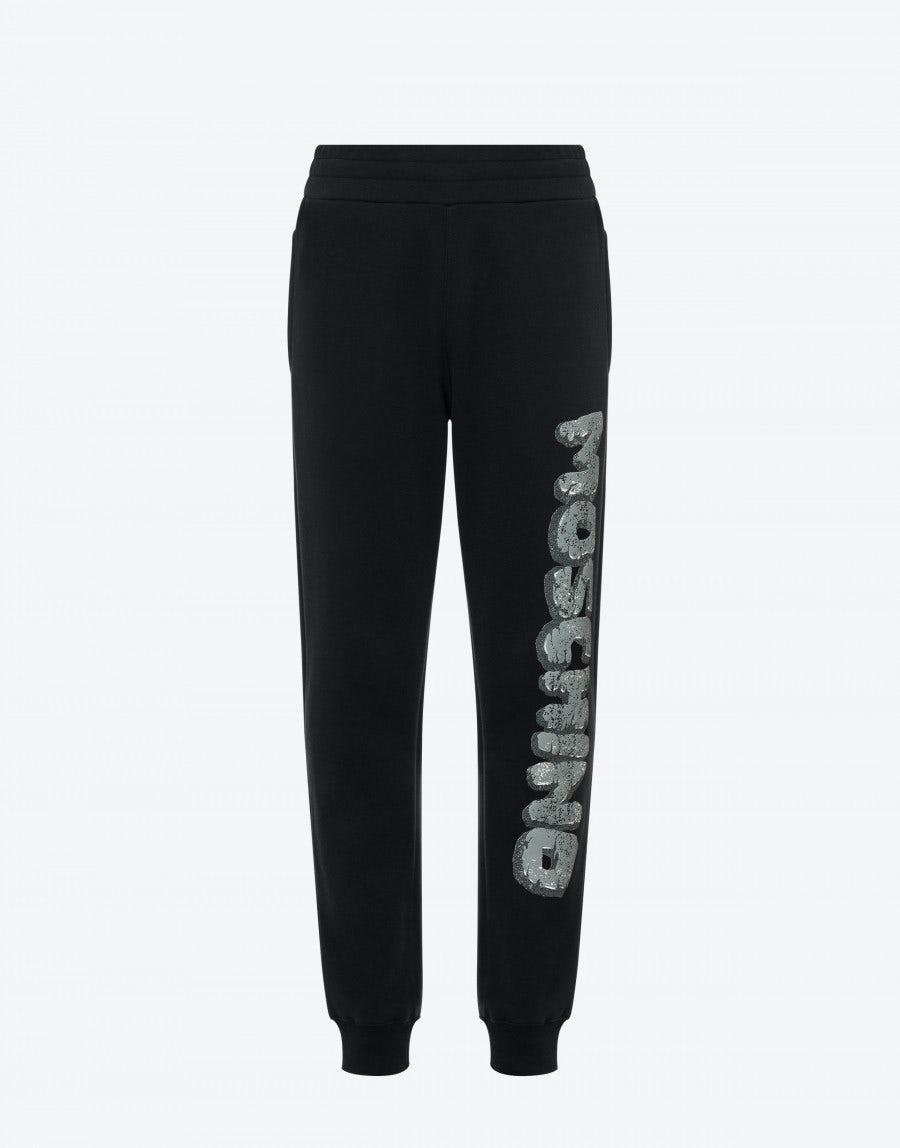 MOSCHINO X THE FLINTSTONES ™ ORGANIC FLEECE TROUSERS - 1