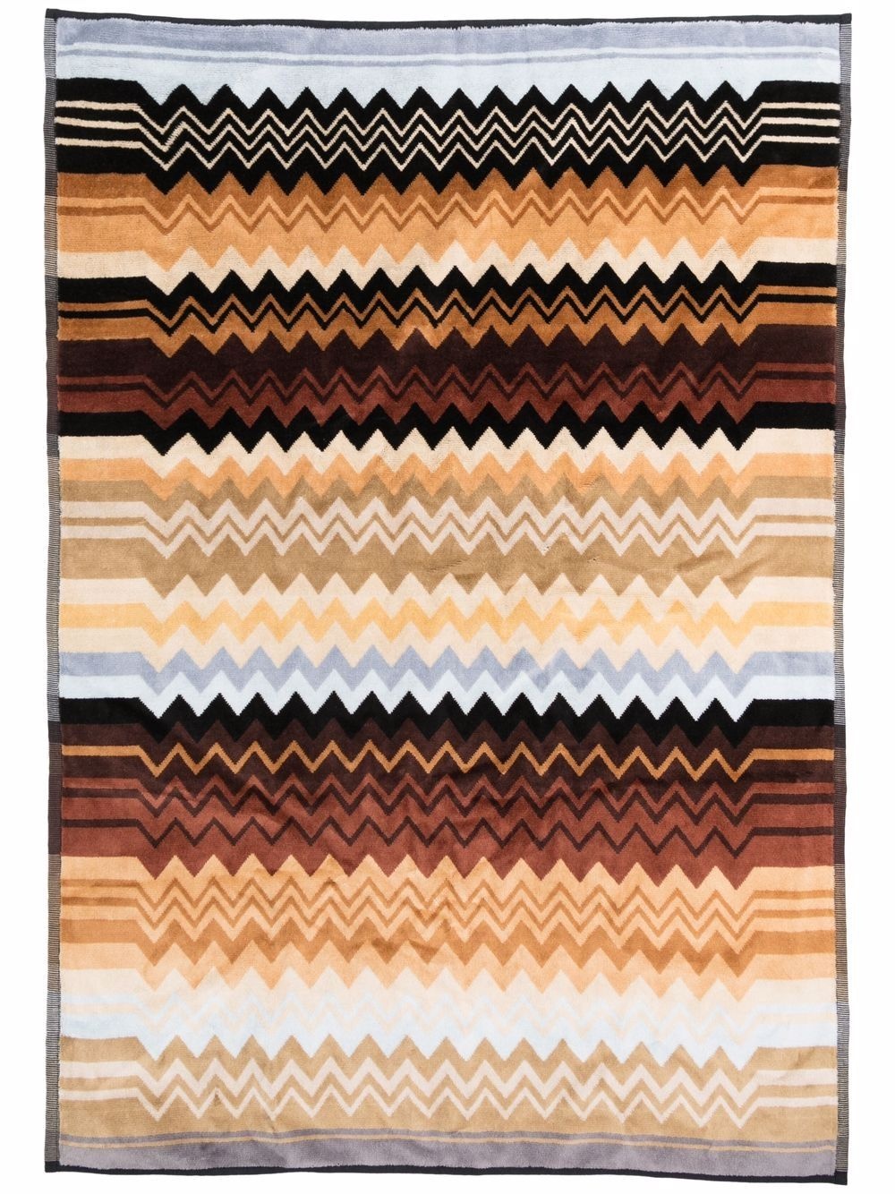 Giacomo zigzag motif bath mat - 2
