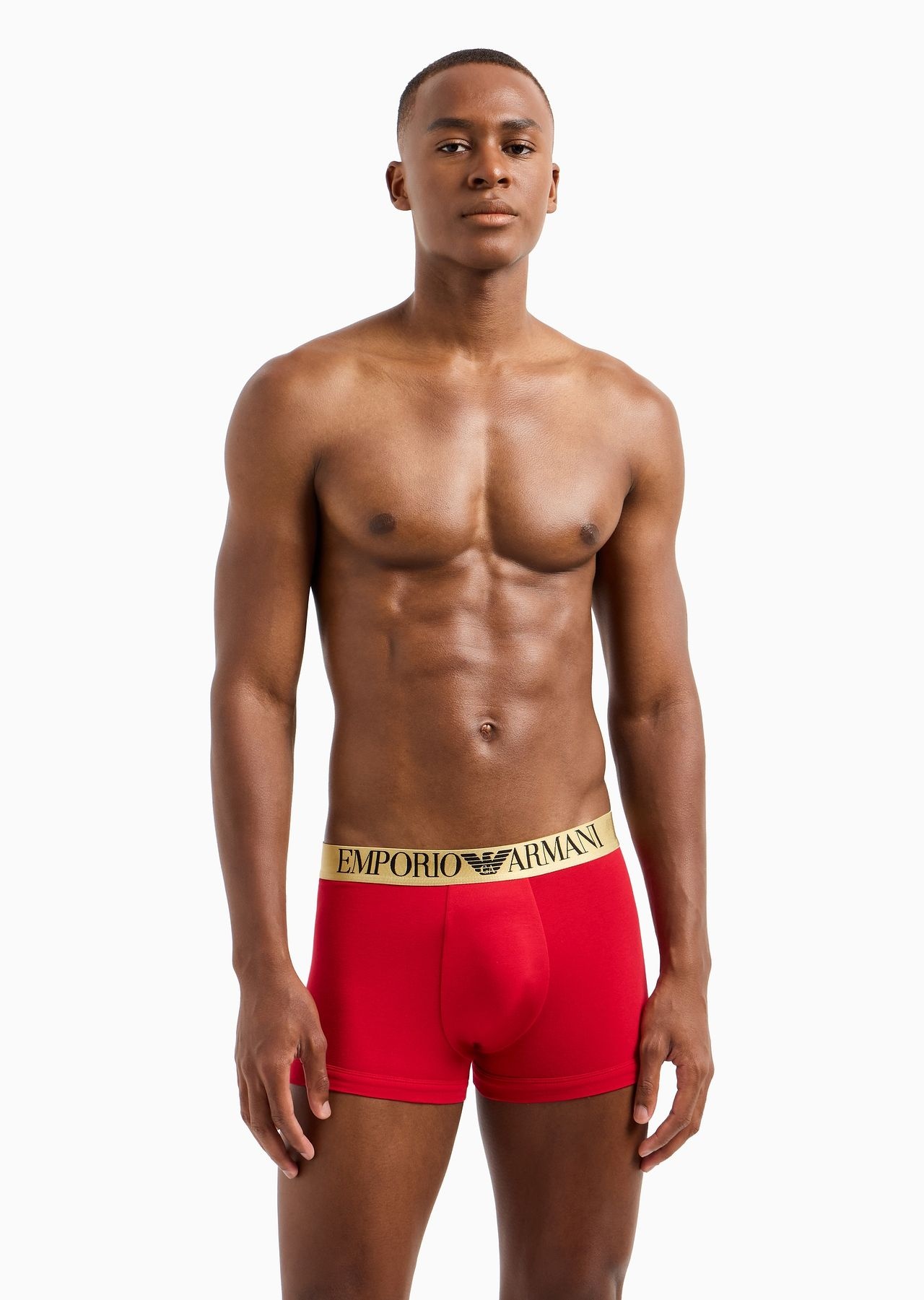 Shiny logo elasticated-waist boxer briefs - 2
