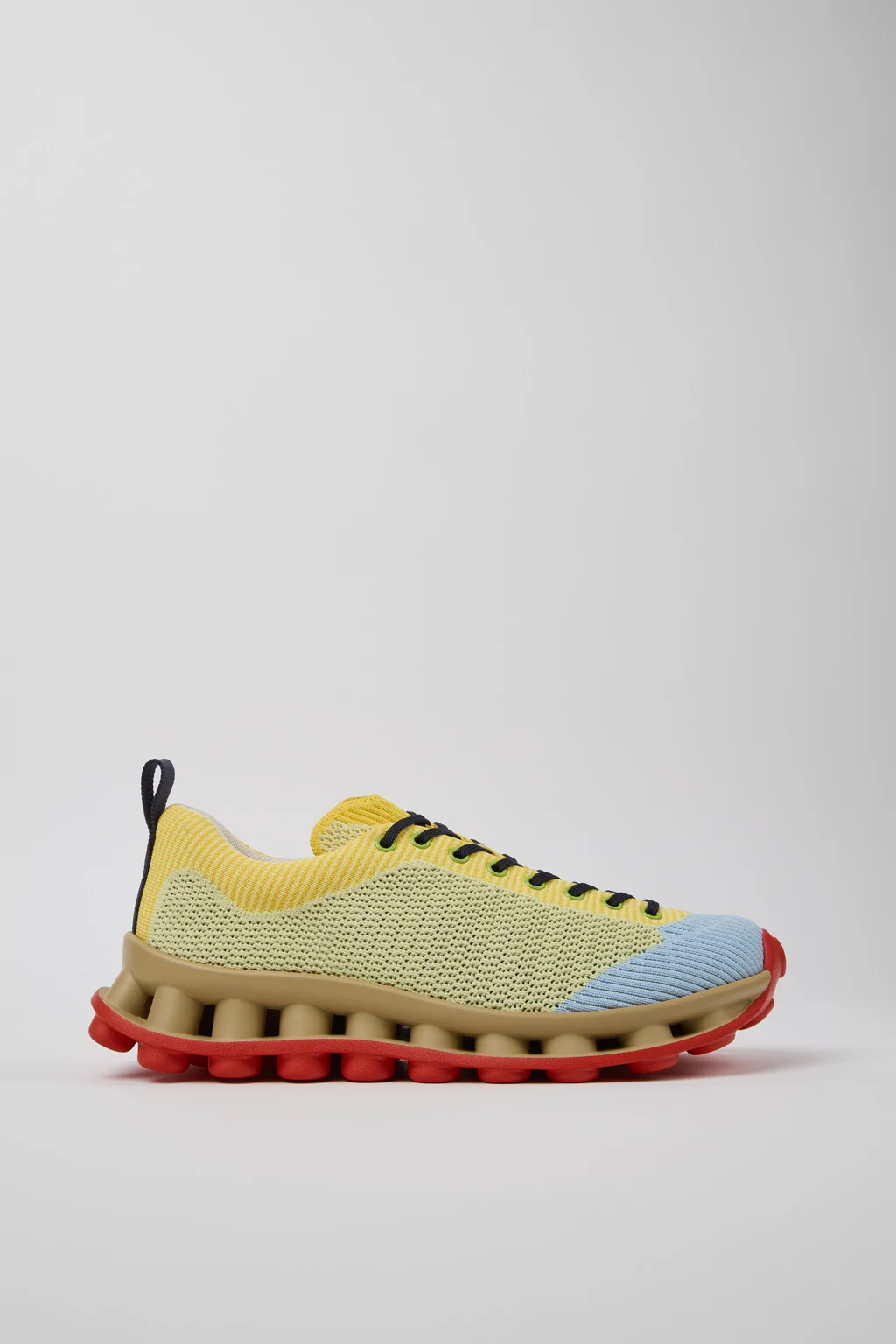 Multicolor Textile Sneakers for Men. - 1