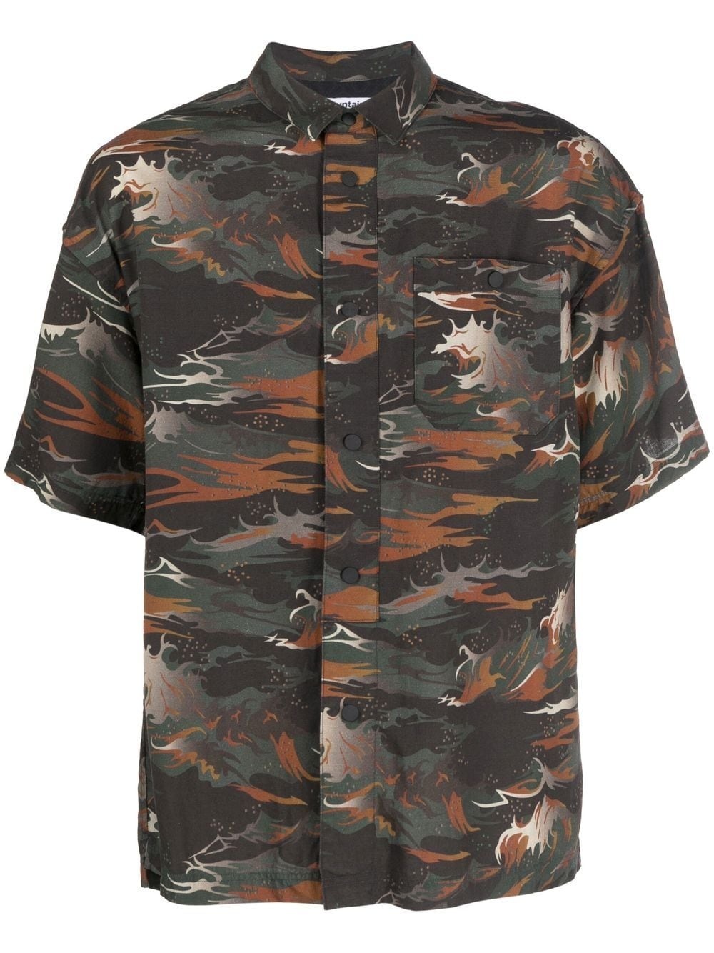 waves-print shirt - 1