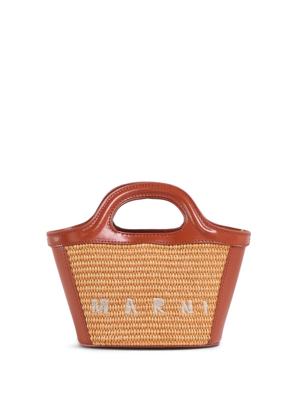 Tropicalia raffia mini bag - 1