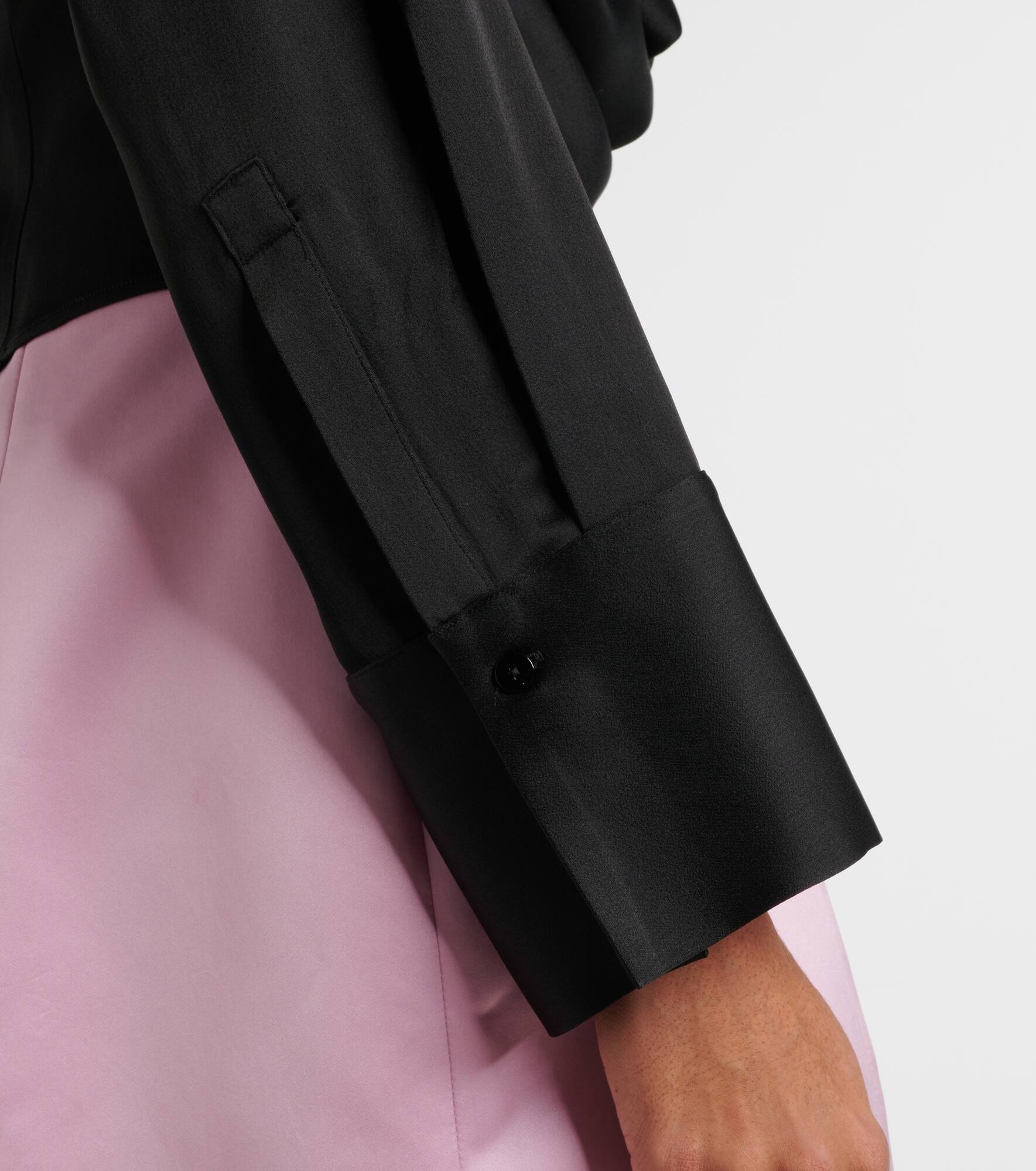 Envers draped satin top - 5